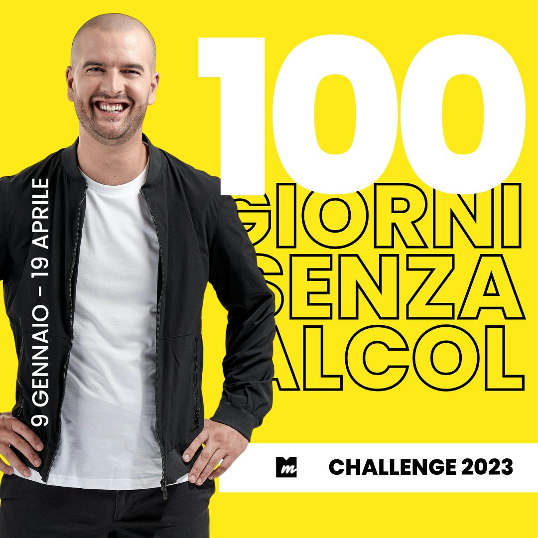 100 giorni senza alcool: challenge 2023