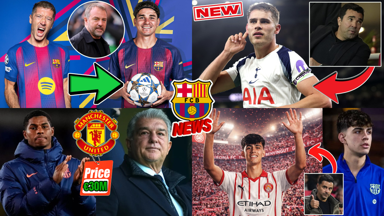NEW Striker Signing💣| Deco WANTS van de Ven🚨| Laporta To BUY Rashford🧨| Bernal EYEING Loan Move💥