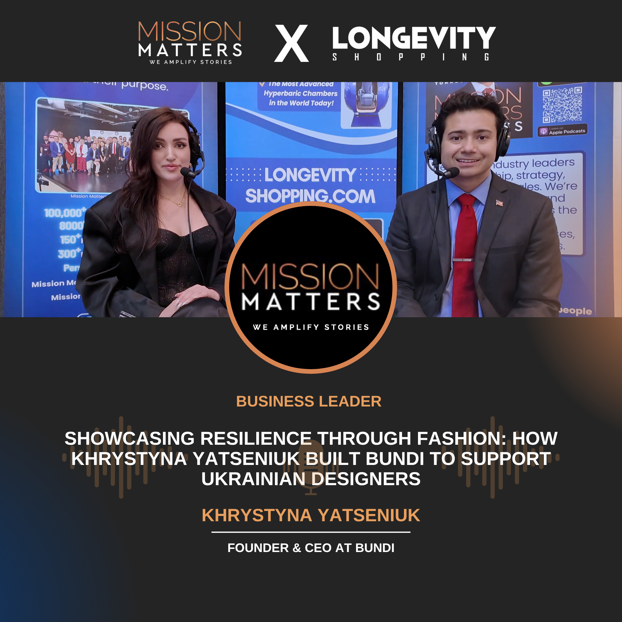 Showcasing Resilience Through Fashion: How Khrystyna Yatseniuk Built BUNDI to Support Ukrainian Designers