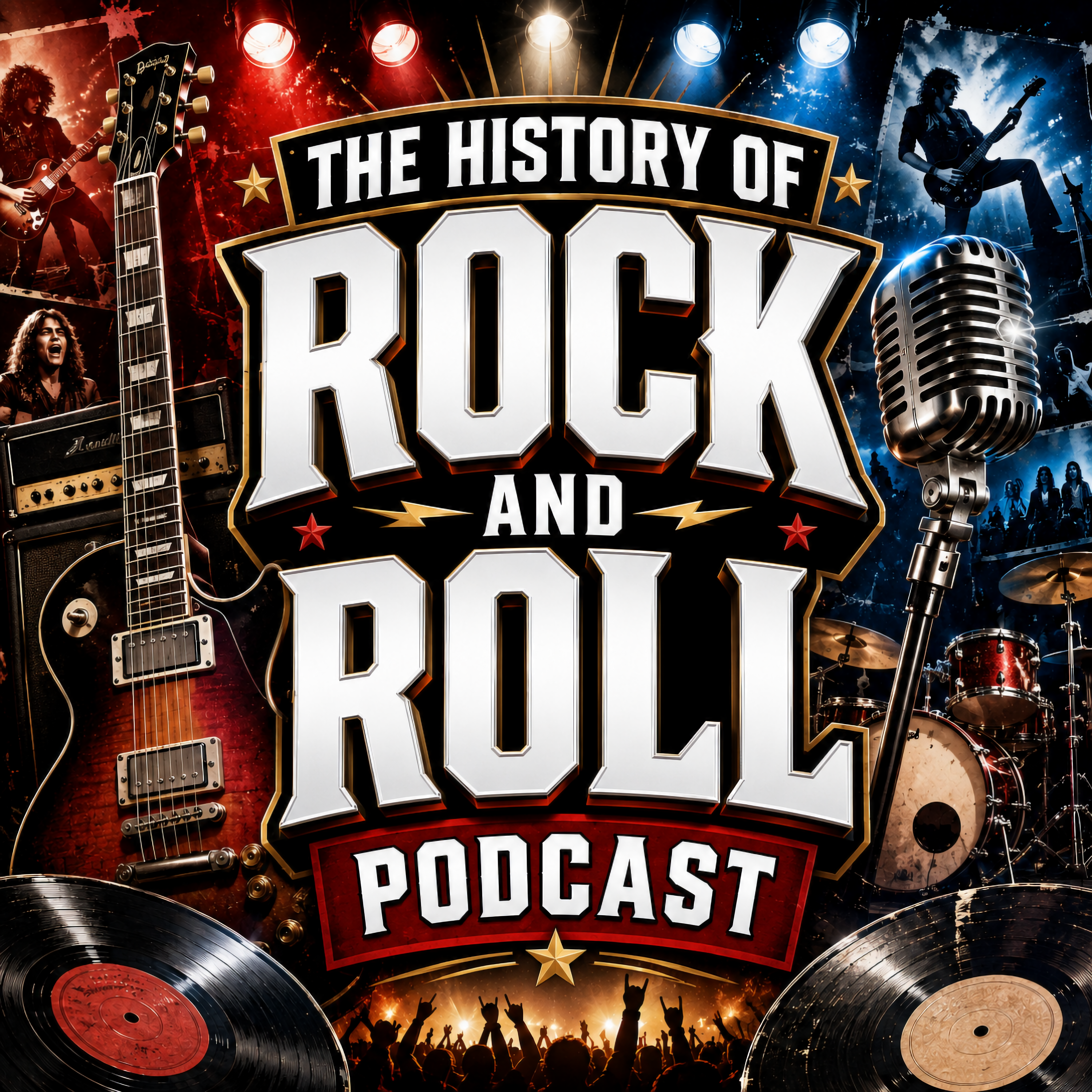 The History of Rock and Roll Podcast: A Wild Ride Through Bands, Legends, Music, Rebellion, and Rock History