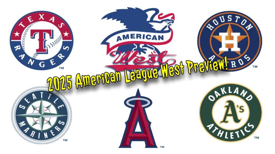 Backwards K Podcast: 2025 AL West Preview Backwards K Podcast: 2025 AL West Preview