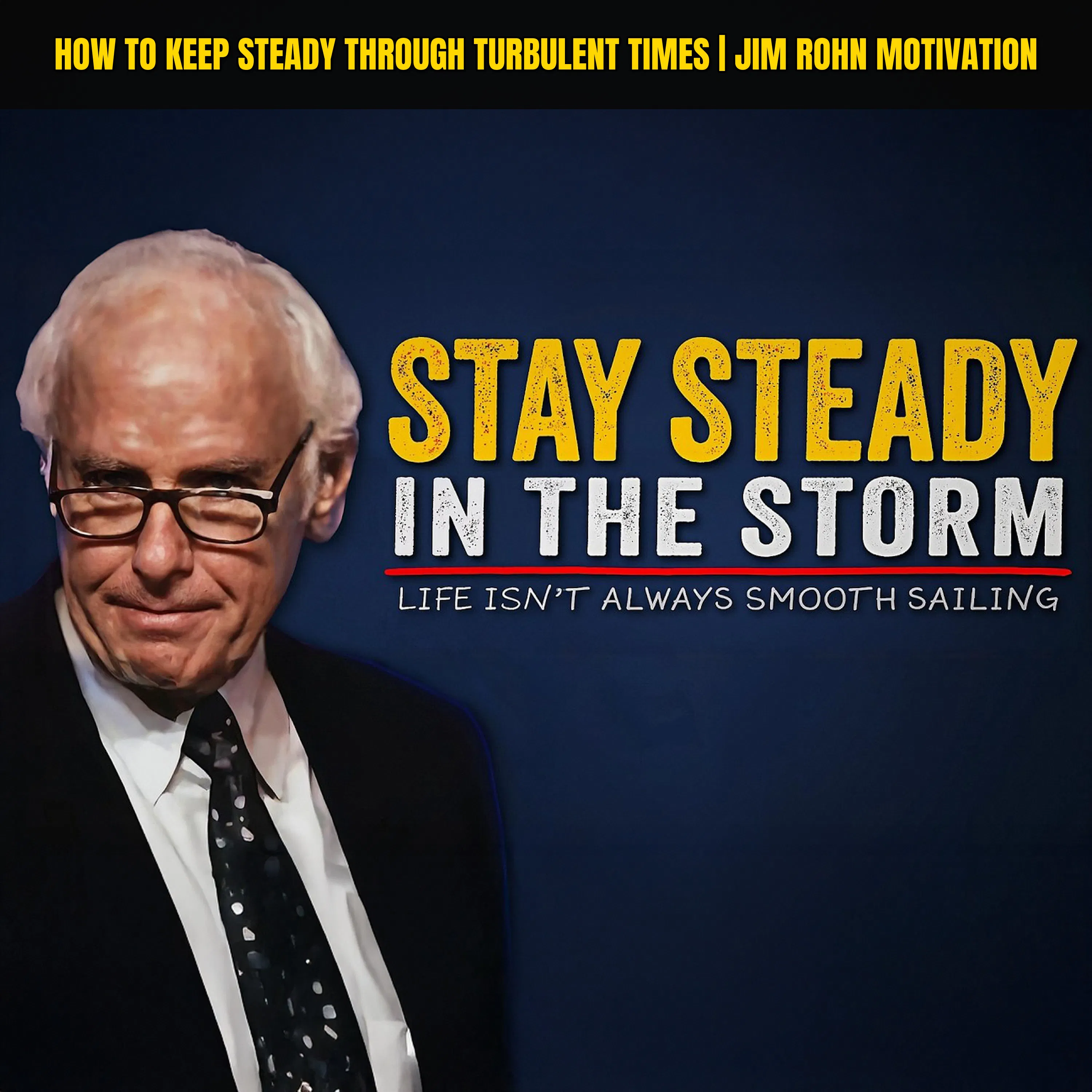 How to Keep Steady Through Turbulent Times | Jim Rohn Motivation episode artwork
