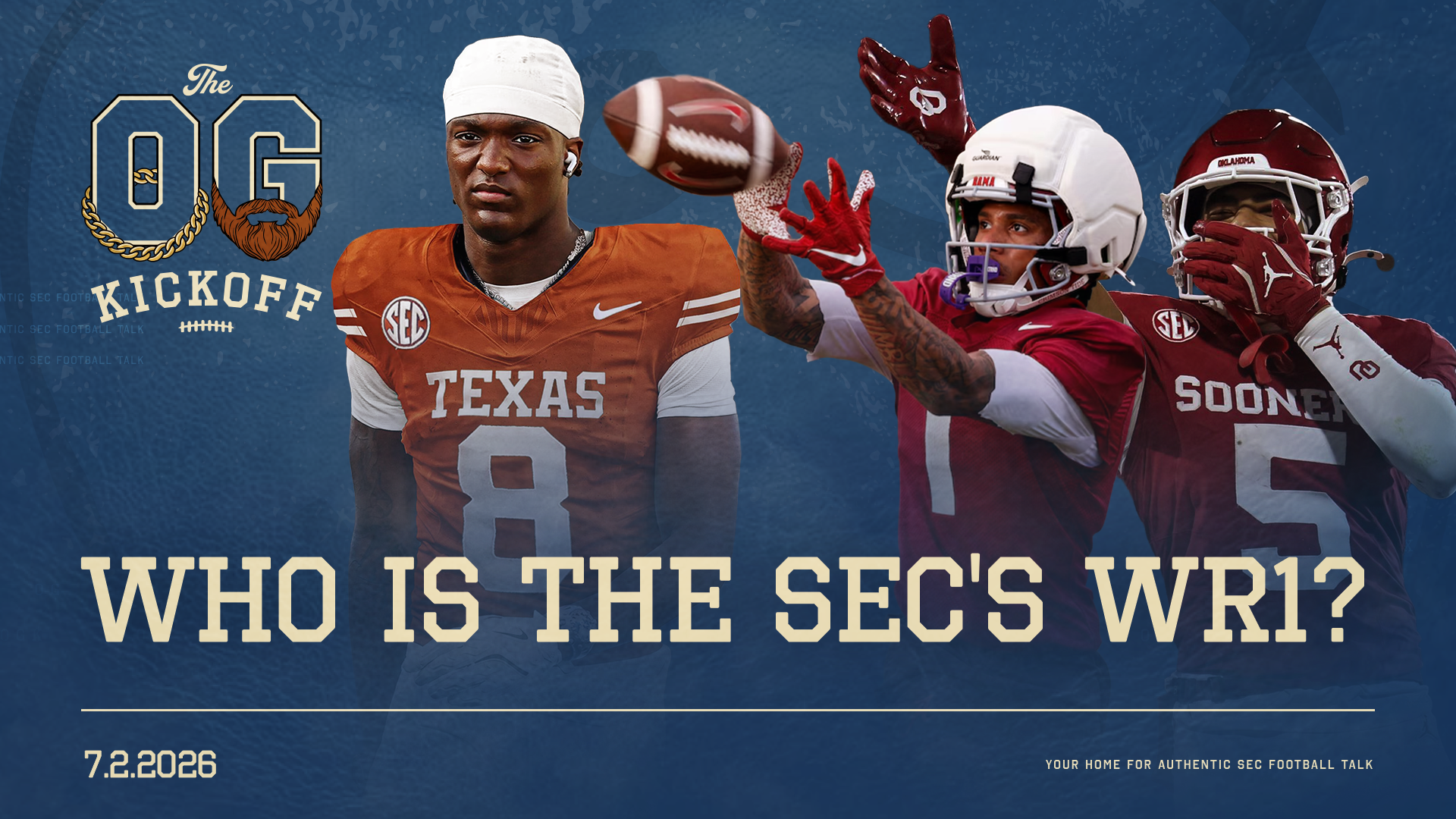 Drafting SEC WRs for 2026, Roddy Jones talks ACC, Buster Faulkner & career