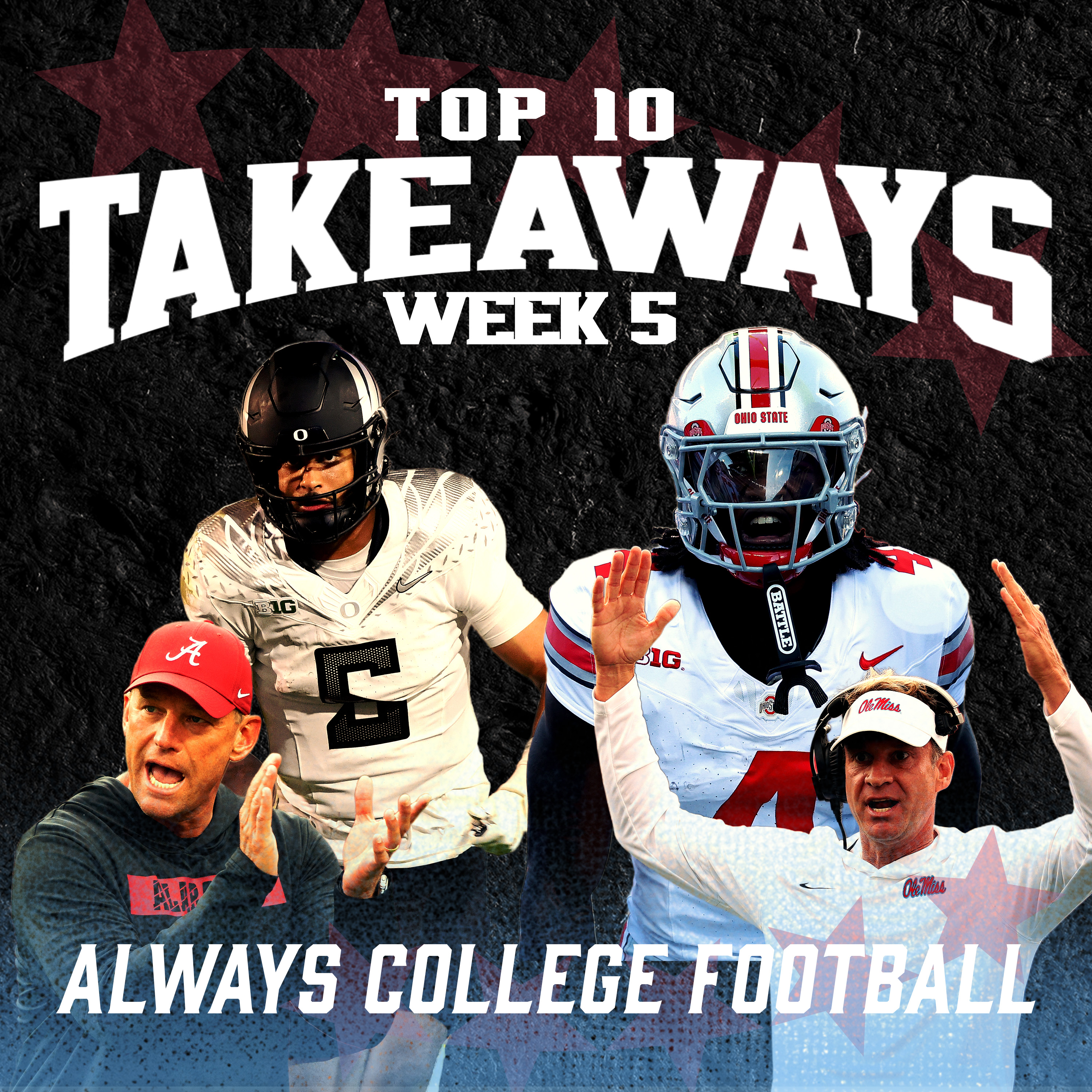 Always College Football: Greg McElroy’s Top 10 takeaways from Week 5
