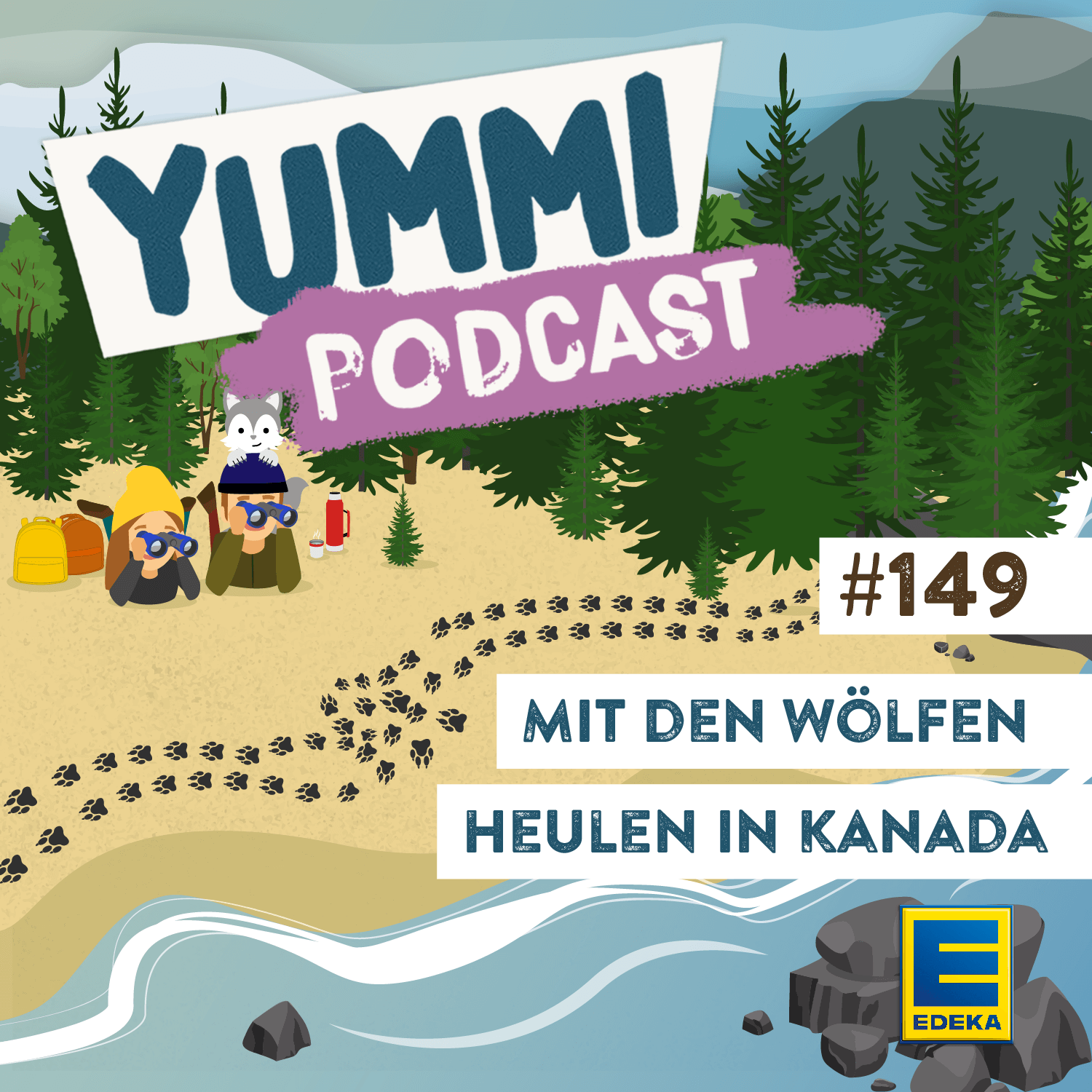 Cover: Mit den Wölfen heulen in Kanada