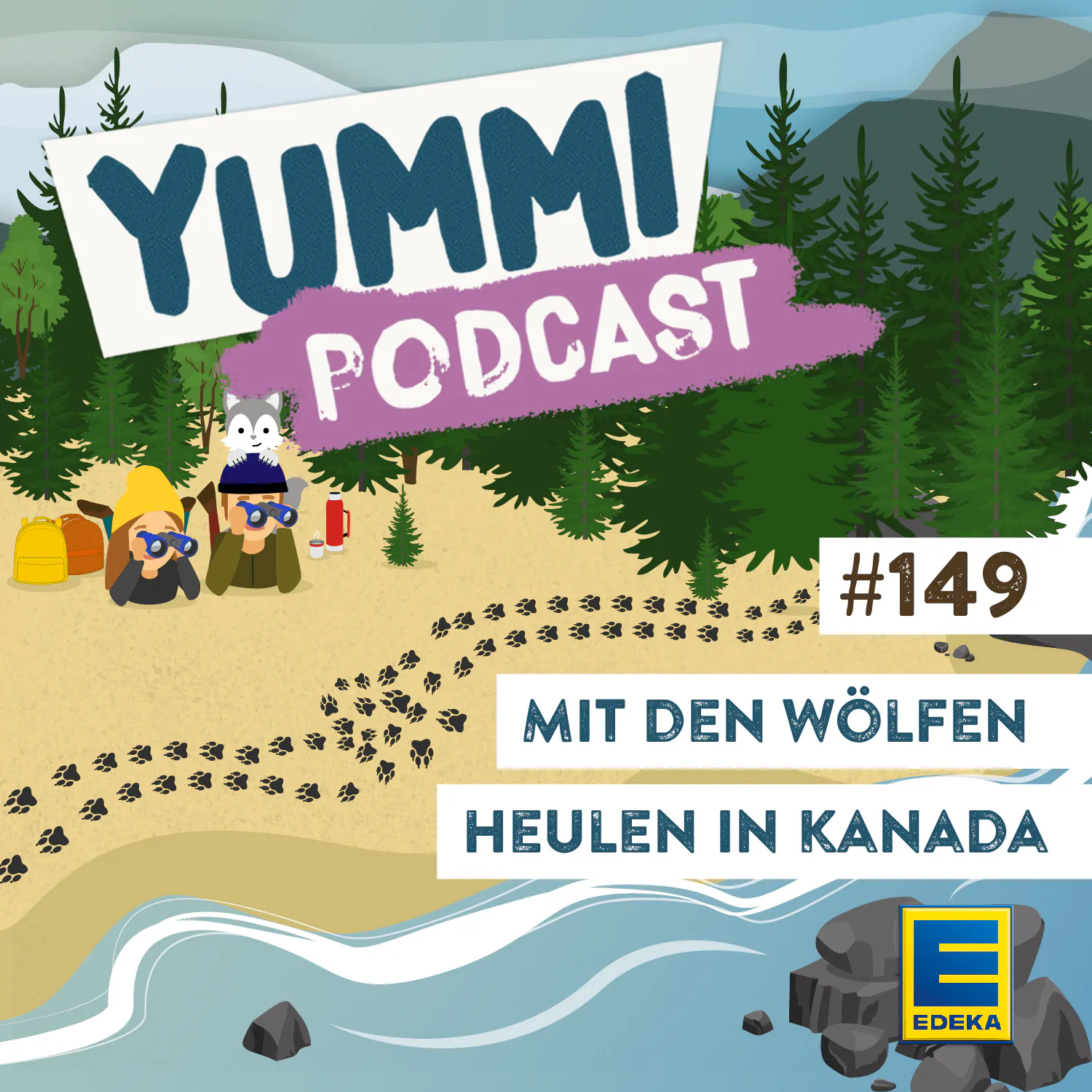 Cover: Mit den Wölfen heulen in Kanada