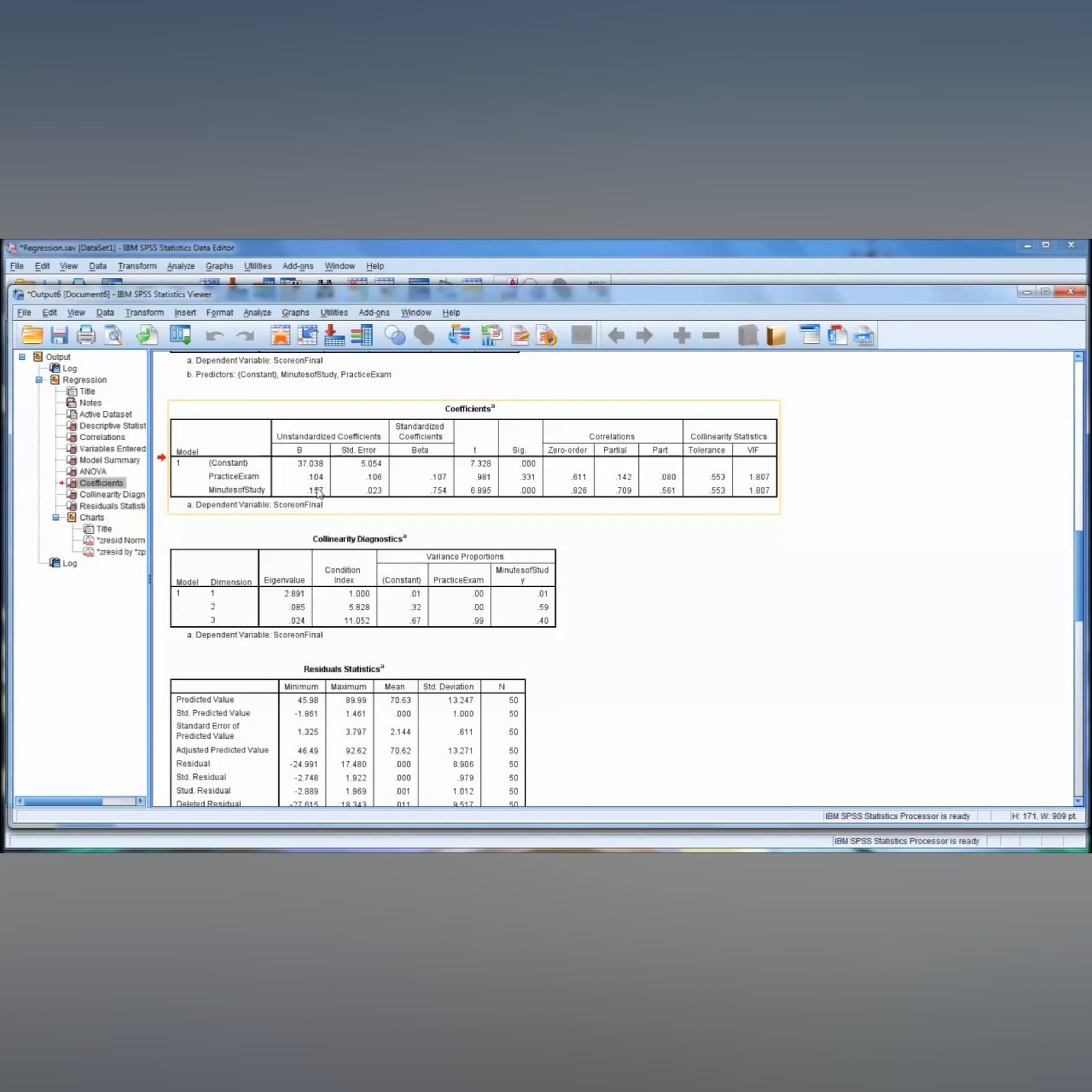 Linear Regression in SPSS episode artwork