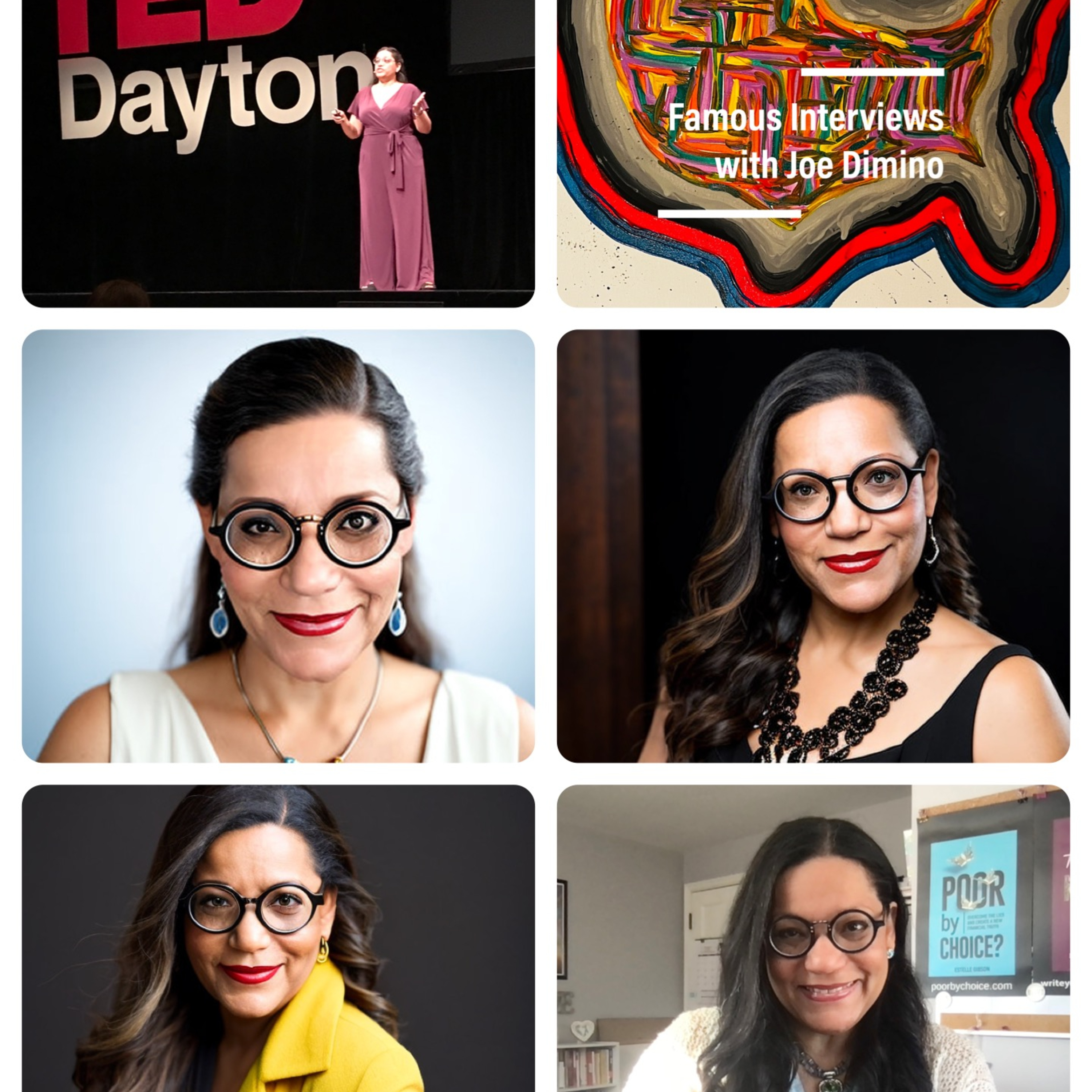 TED Speaker, Author, Holistic Financial Coach Estelle Gibson episode artwork