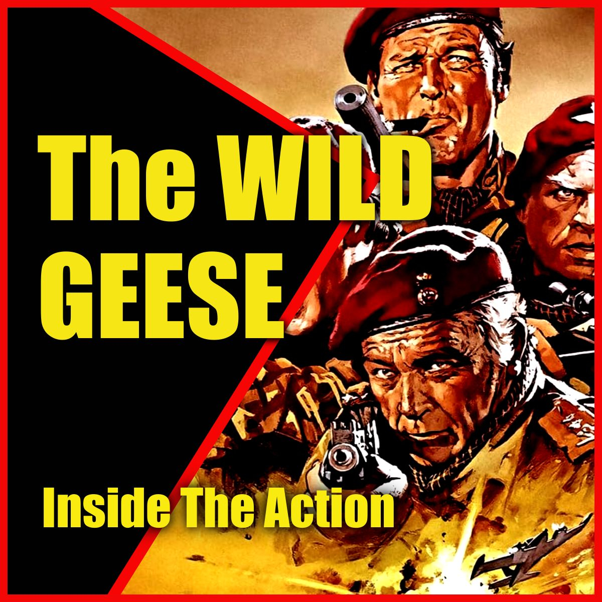 THE WILD GEESE Behind The Movie Action with Tony Earnshaw