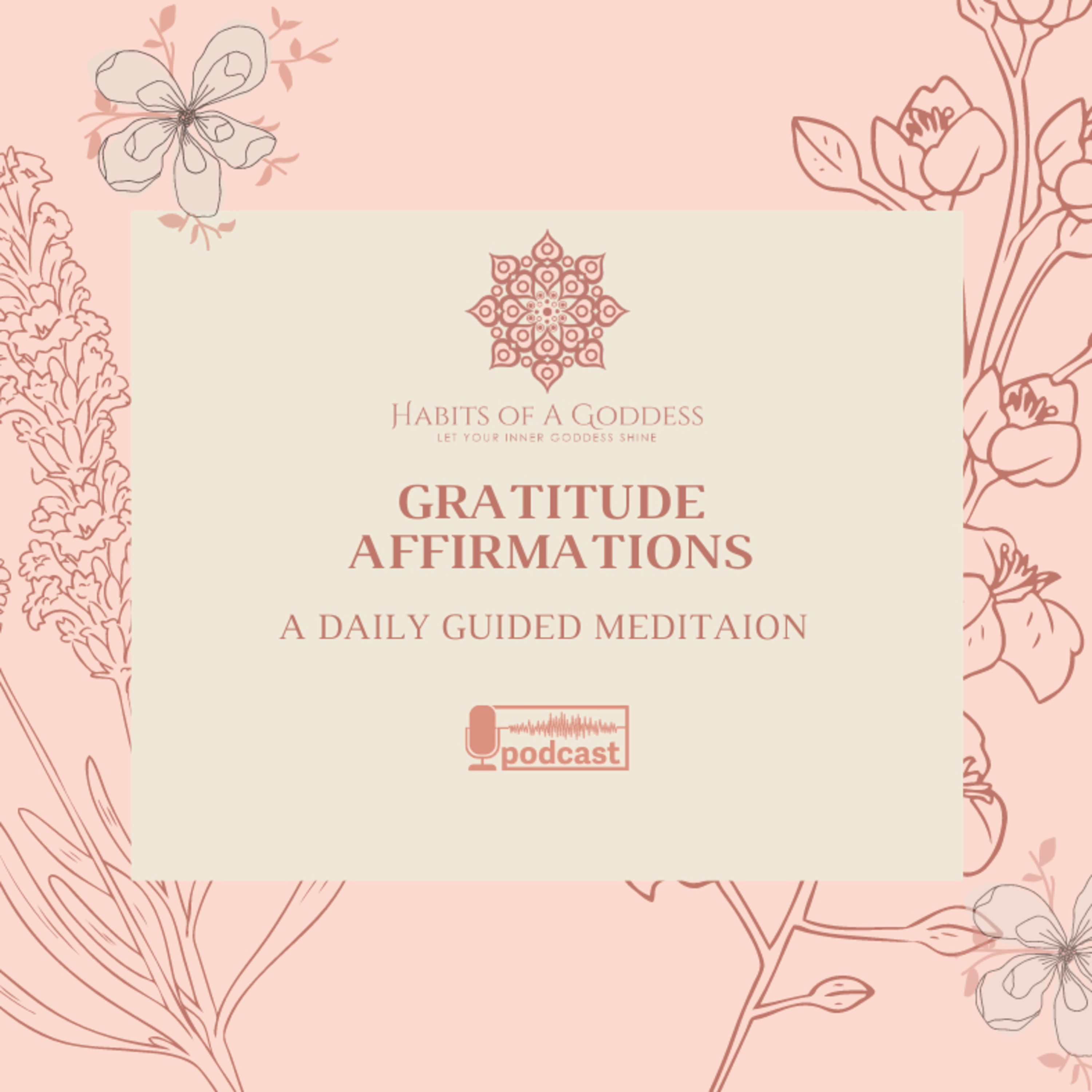 GRATITUDE AFFIRMATIONS | HABITS OF A GODDESS