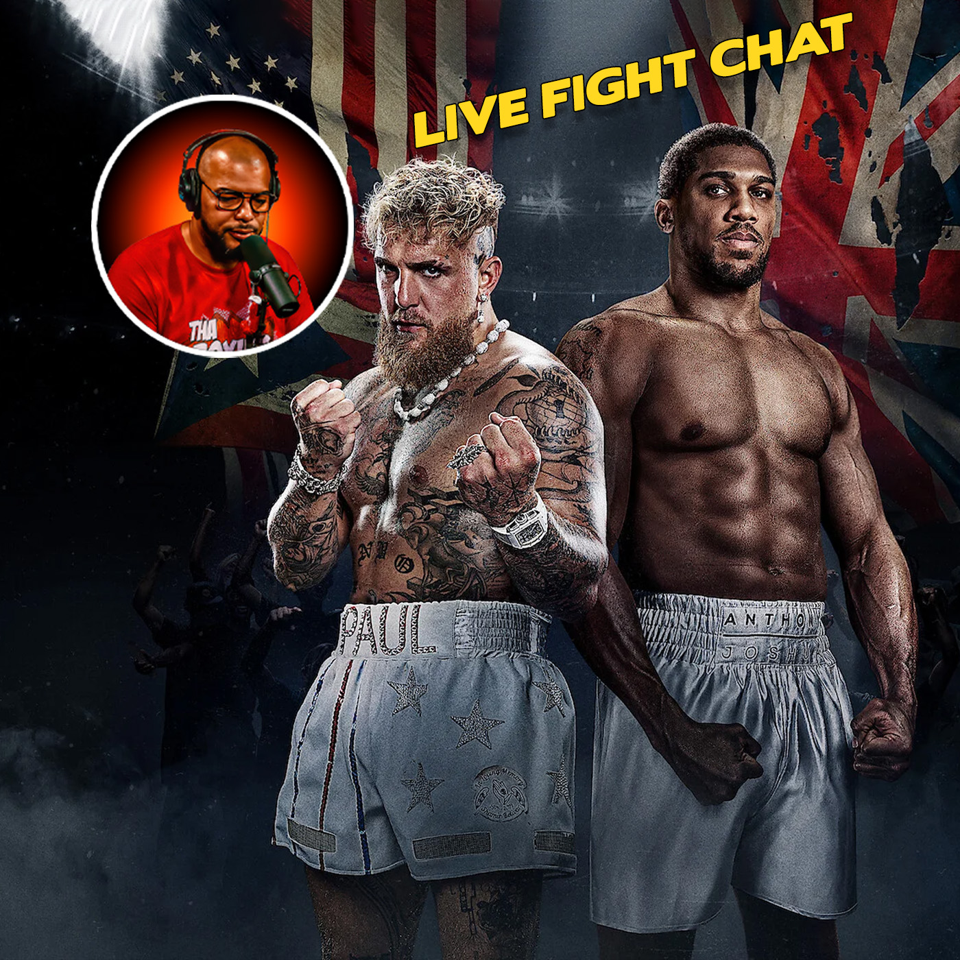 ☎️Jake Paul vs Anthony Joshua LIVE Fight Chat: Miami Netflix Card