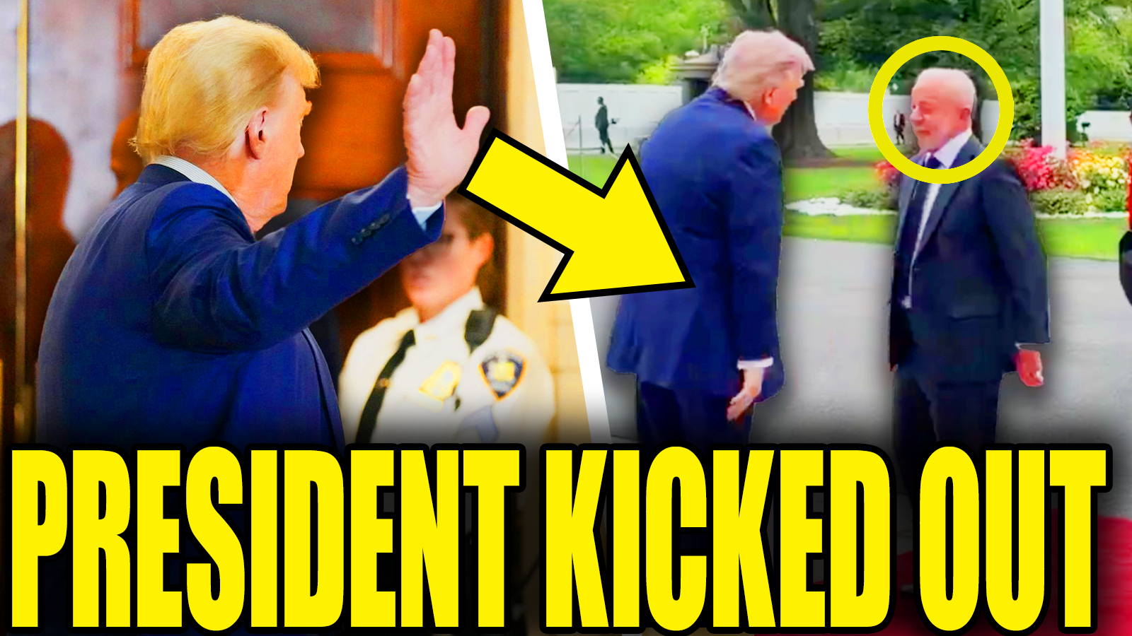 Sick Trump Physically Removes World Leader From White House episode artwork
