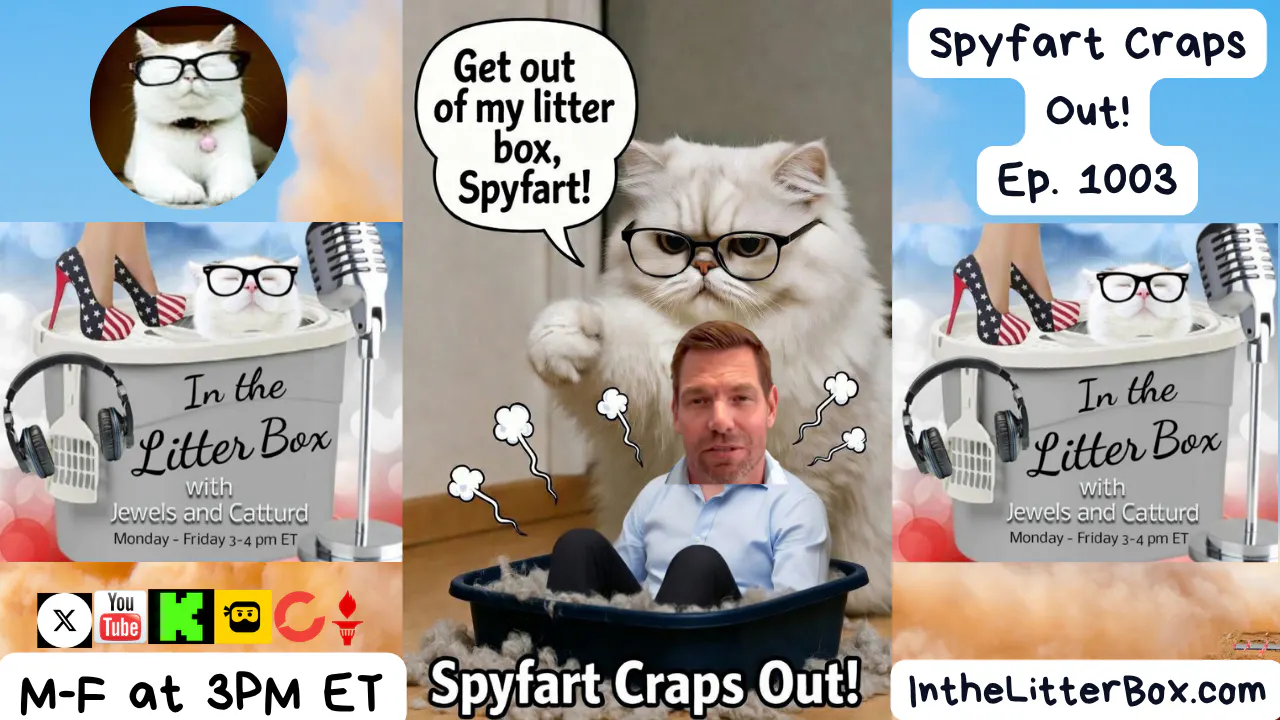 Spyfart Craps Out! | In the Litter Box w/ Jewels Jones & Catturd – Ep. 1003 4/14/2026 episode artwork