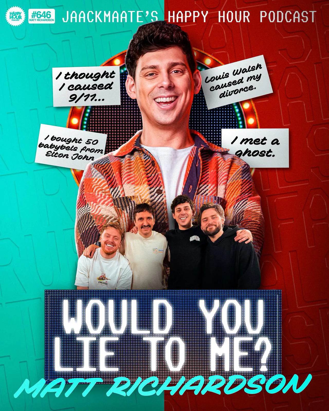 646 - Our Greatest Ever ‘Would You Lie To Me’ ft. Matt Richardson! episode artwork