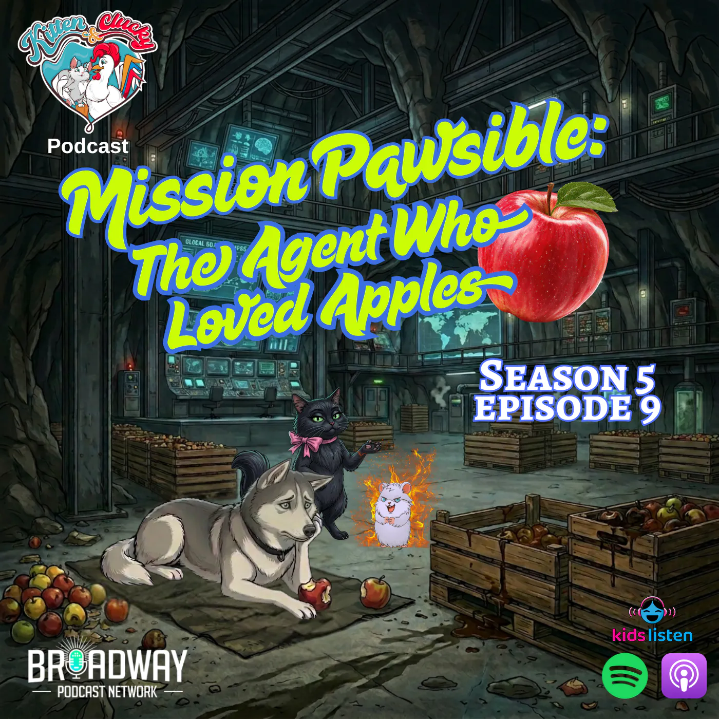 Mission Pawsible: The Agent Who Loved Apples episode artwork