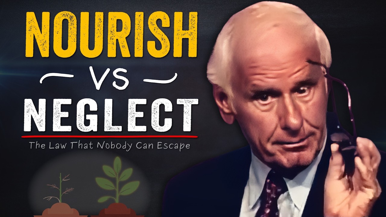 Neglect VS Nourish The Law You Can't Escape | Jim Rohn Motivation