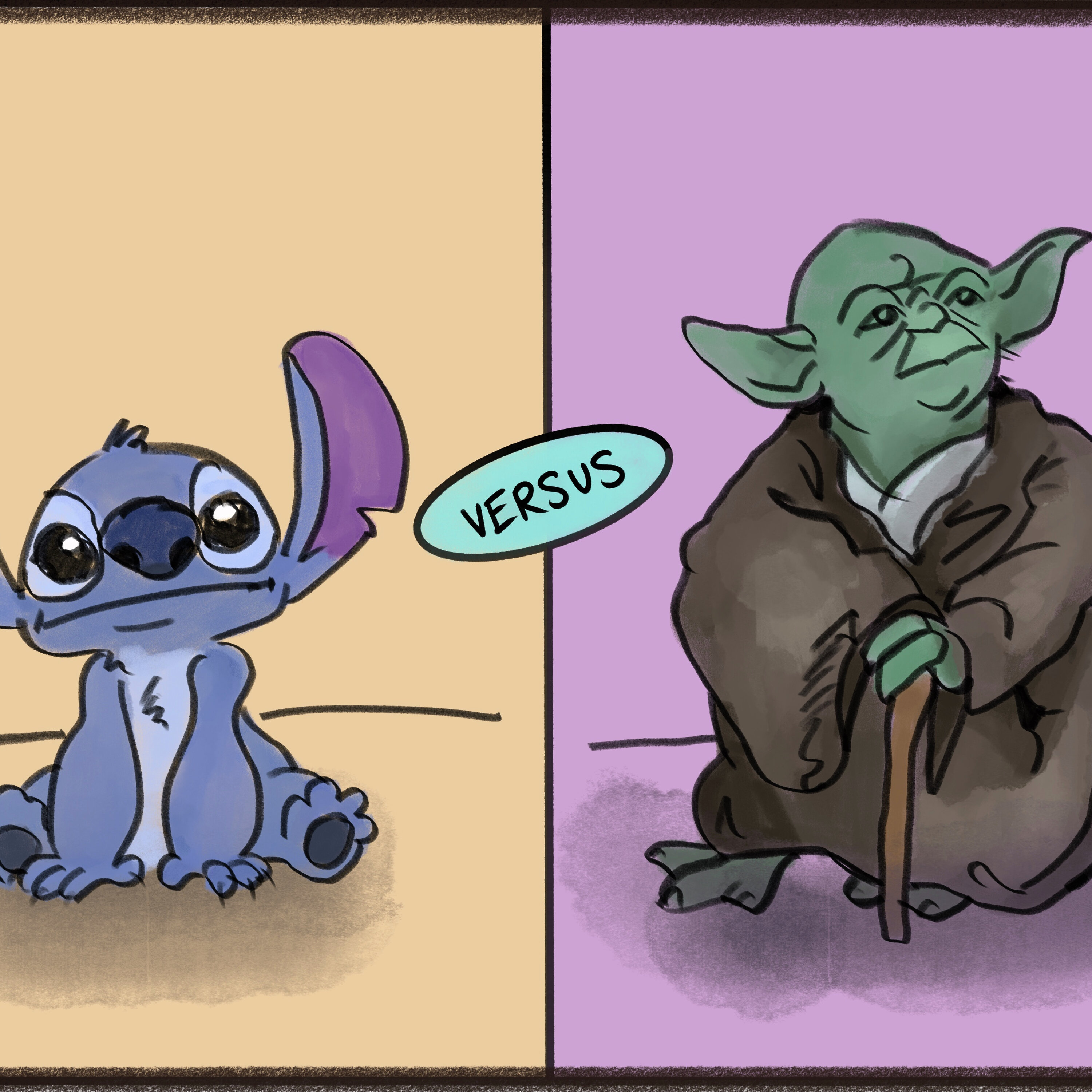 Stitch vs Yoda