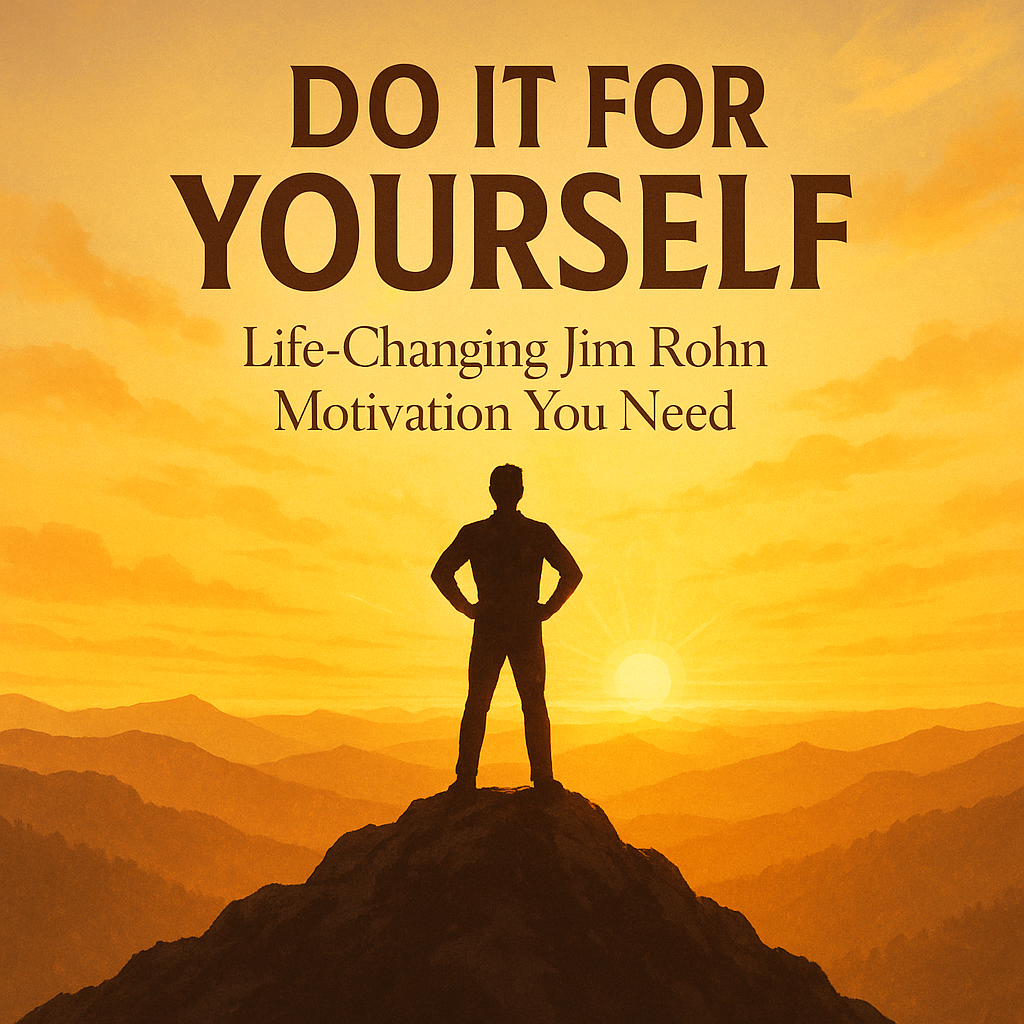 DO IT FOR YOURSELF - Life-Changing Jim Rohn Motivation You Need