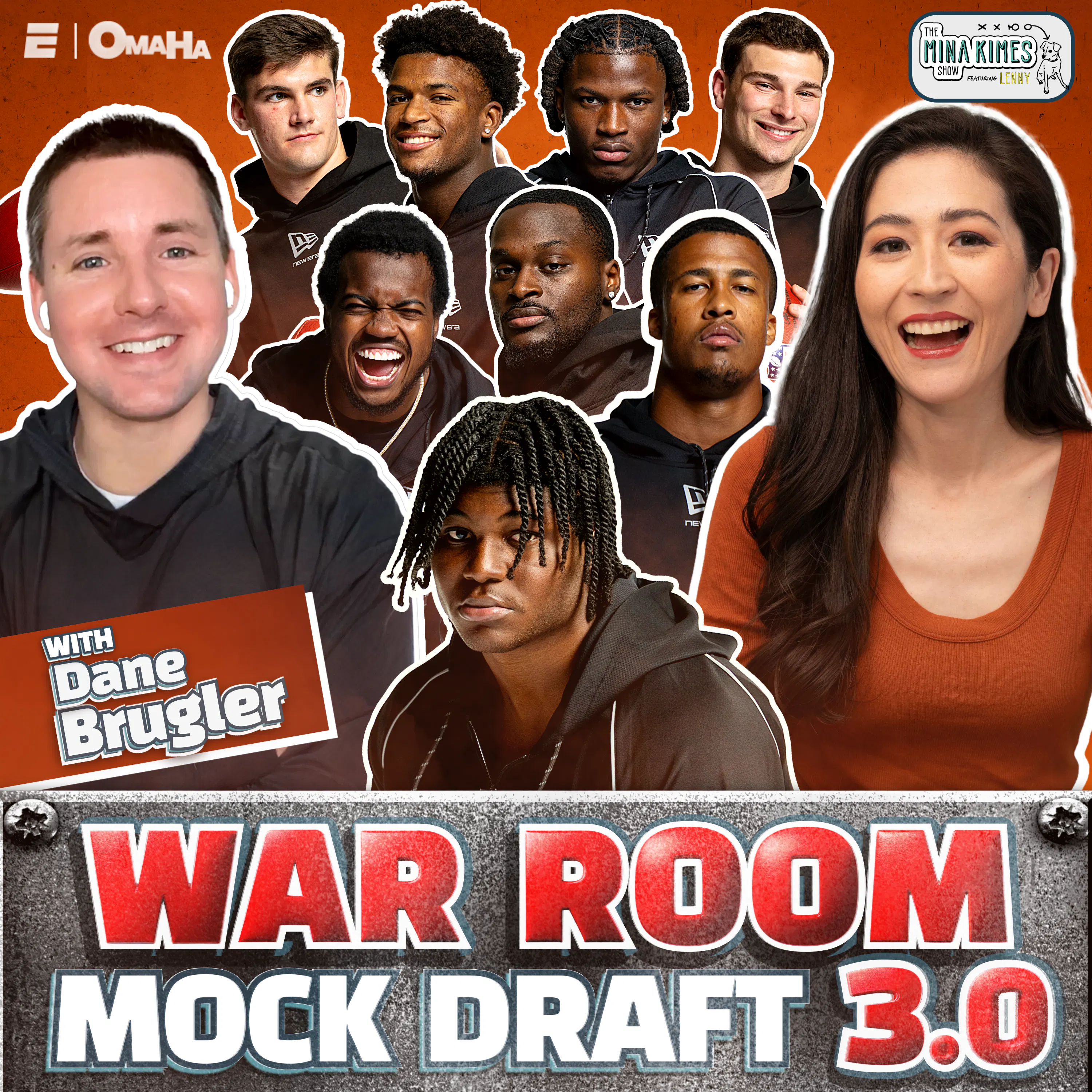 The Mina Kimes Show: War Room Mock Draft 3.0 with Dane Brugler episode artwork
