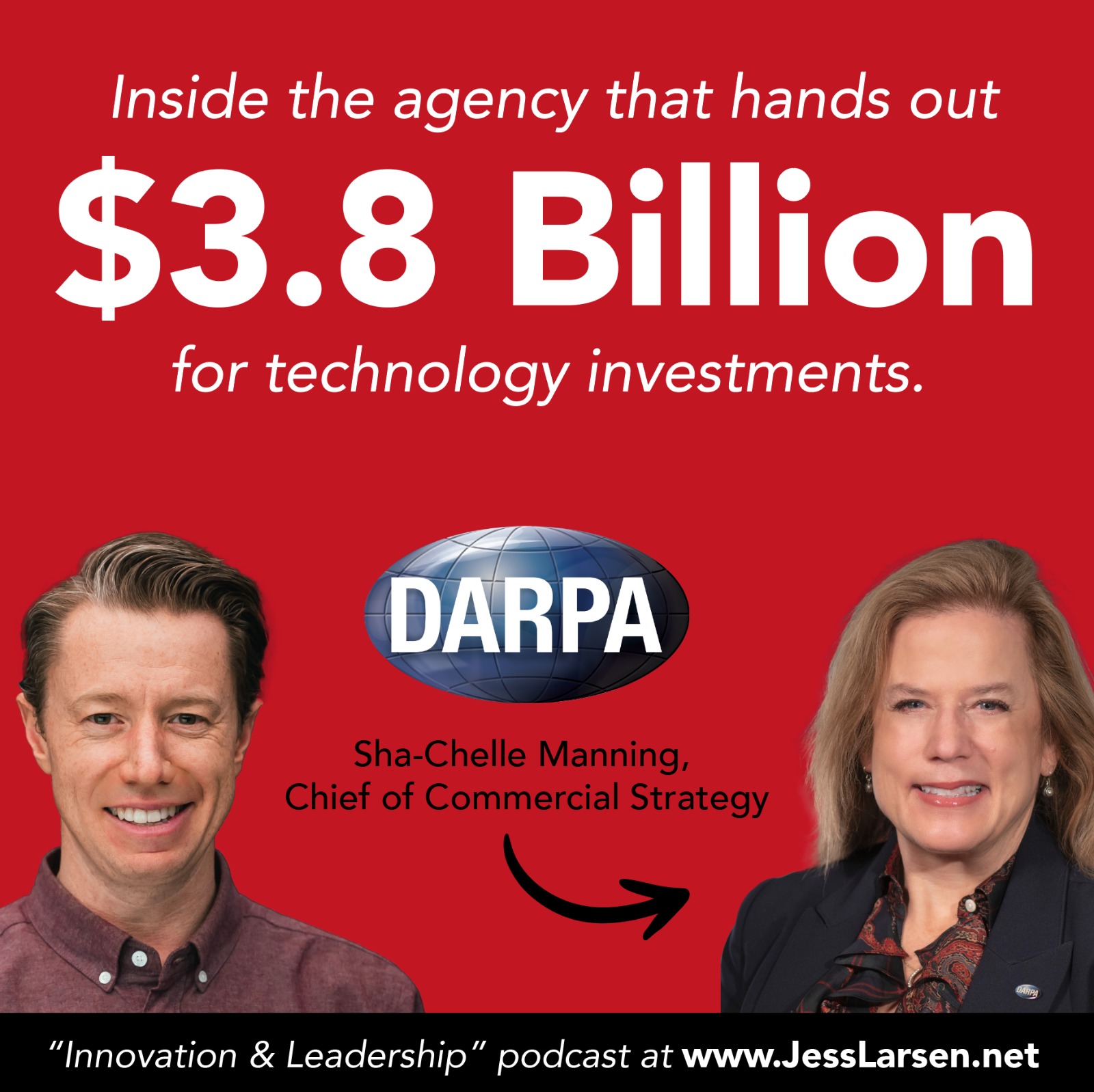 Inside the agency that hands out $3.8 Billion for technology investments with Sha-Chelle Manning, Chief of Commercial Strategy