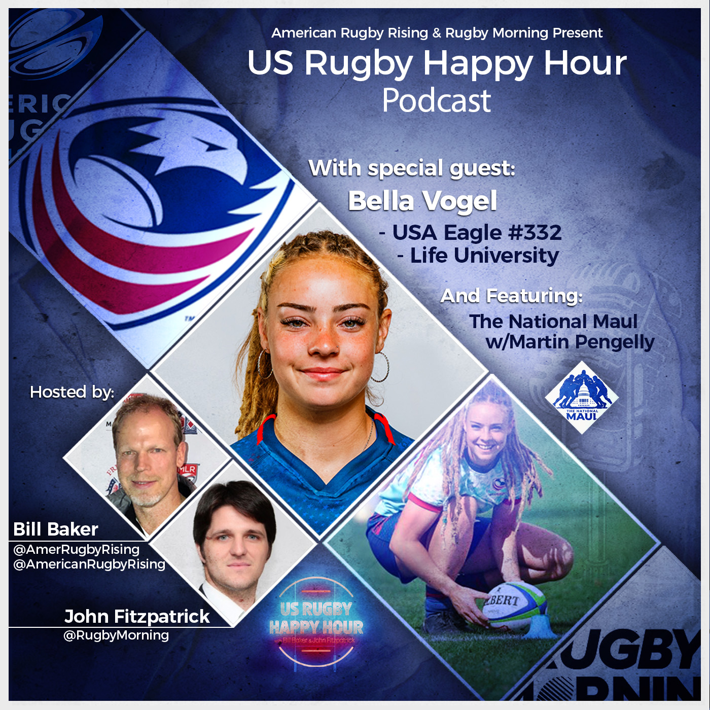 USA Rugby Future: Bella Vogel’s Rise & The National Maul Breakdown episode artwork