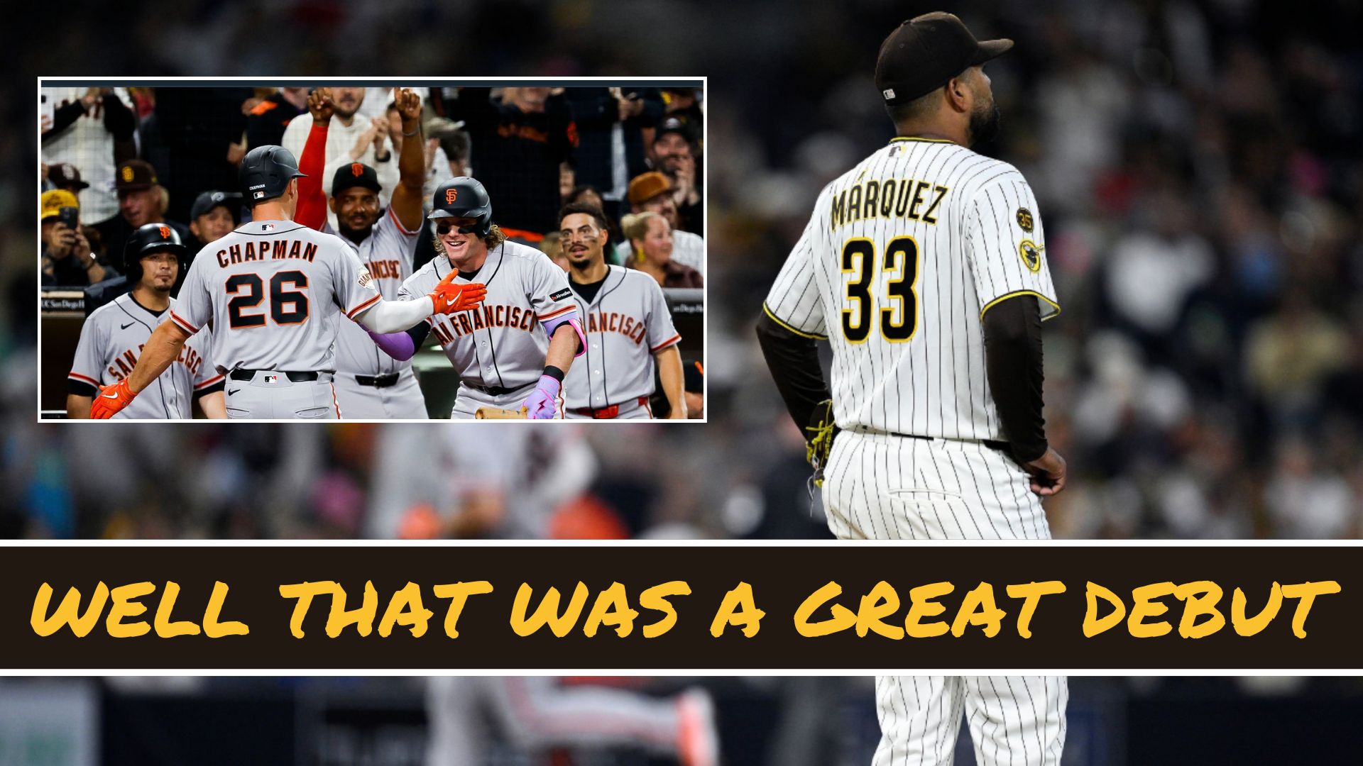 Padres get smoked by Giants in German Marquez's home debut