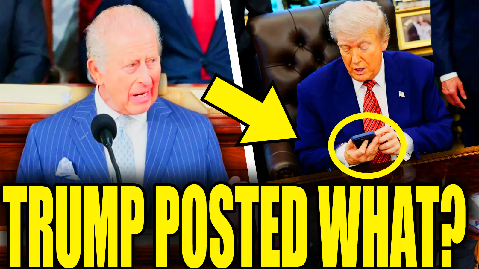Trump Posts Tantrum As Charles Mocks Him In Congress episode artwork