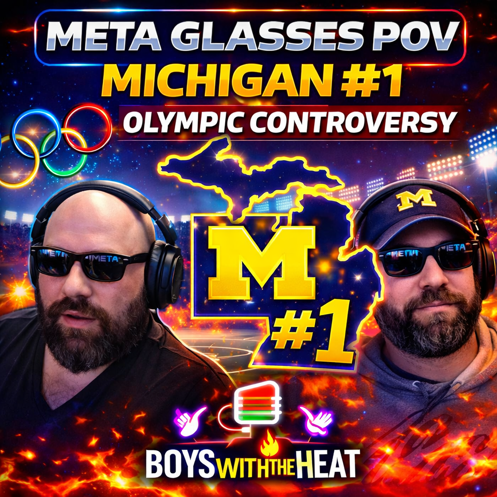 Meta Smart Glasses, Olympic Controversy & MLB Spring Training Buzz | Tyreek Hill Released, Michigan #1 & NFL Offseason Chaos episode artwork