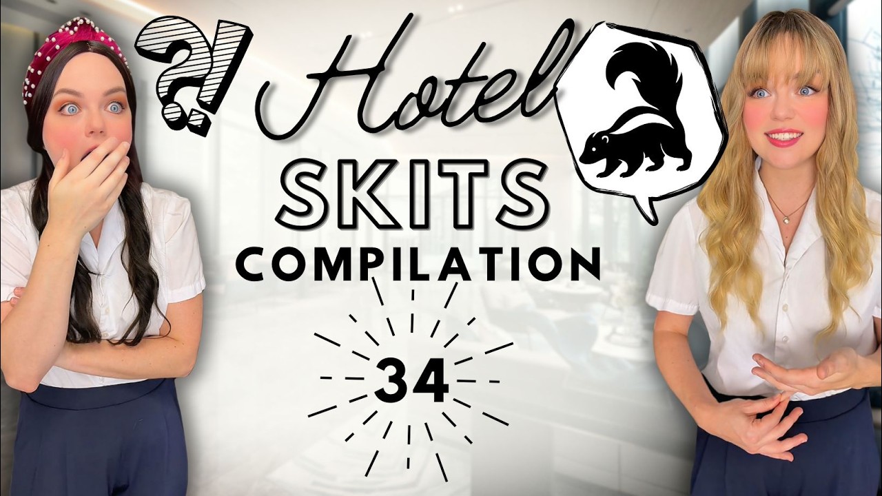 Sprayed by a SKUNK?! 🦨 | Hotel Skit Compilation 34 episode artwork