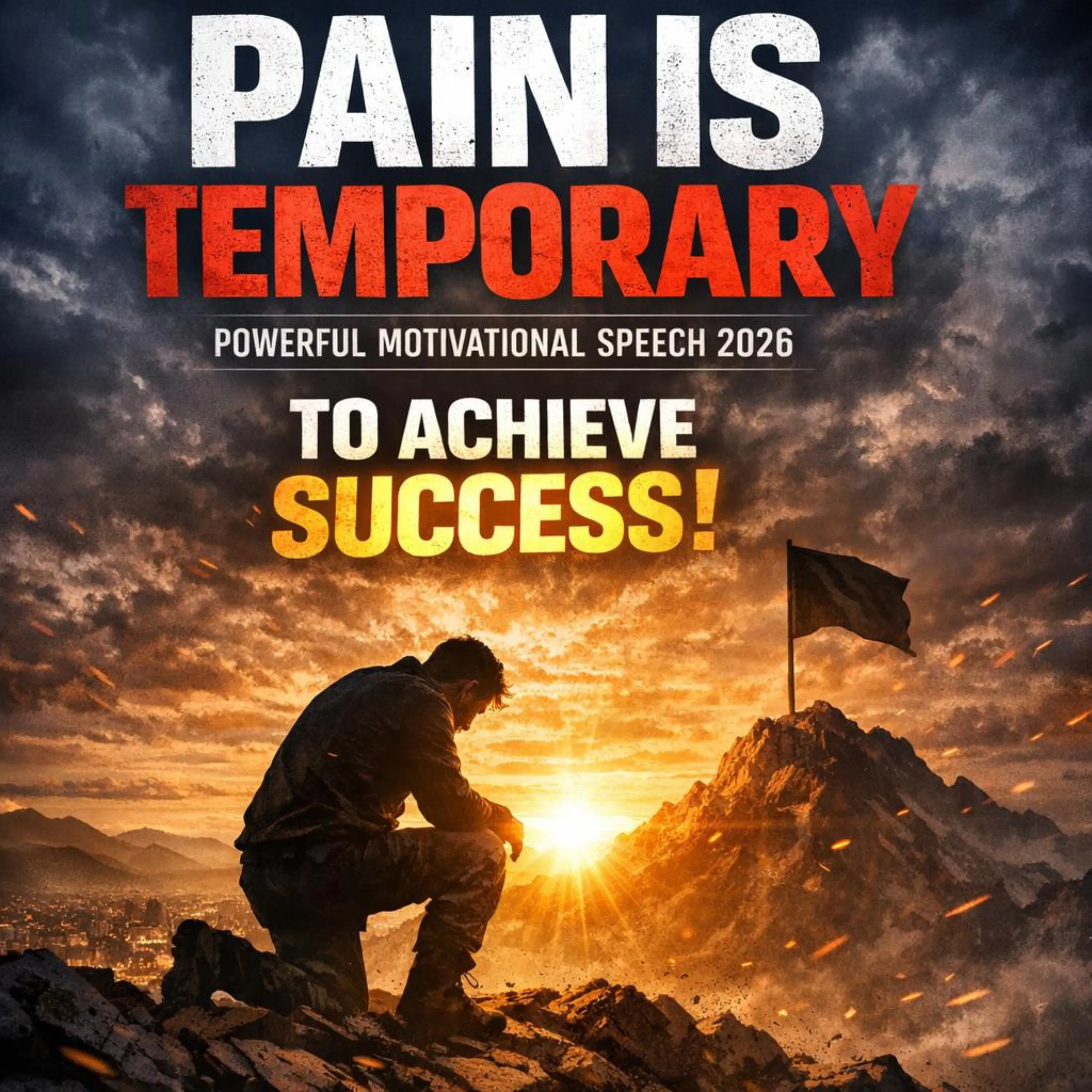 PAIN IS TEMPORARY - Powerful Motivational Speech 2024 To Achieve Success! episode artwork