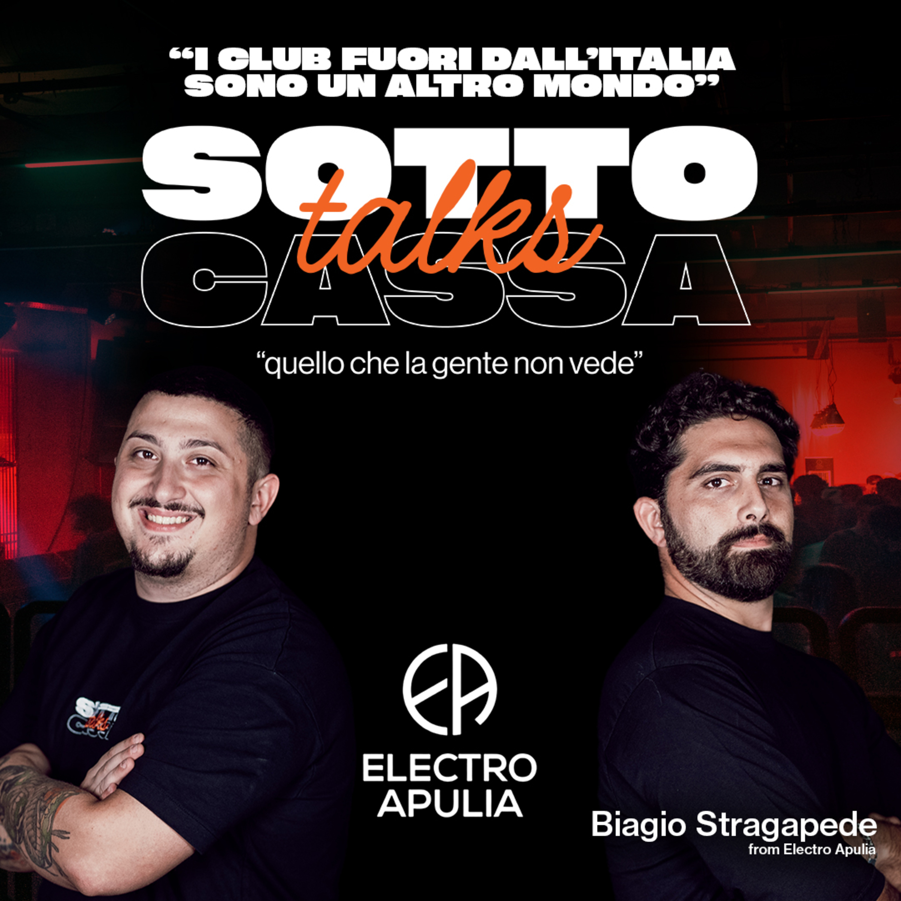 SOTTO CASSA TALKS w/ Electro Apulia - I Club fuori dall'Italia sono un altro MONDO! episode artwork