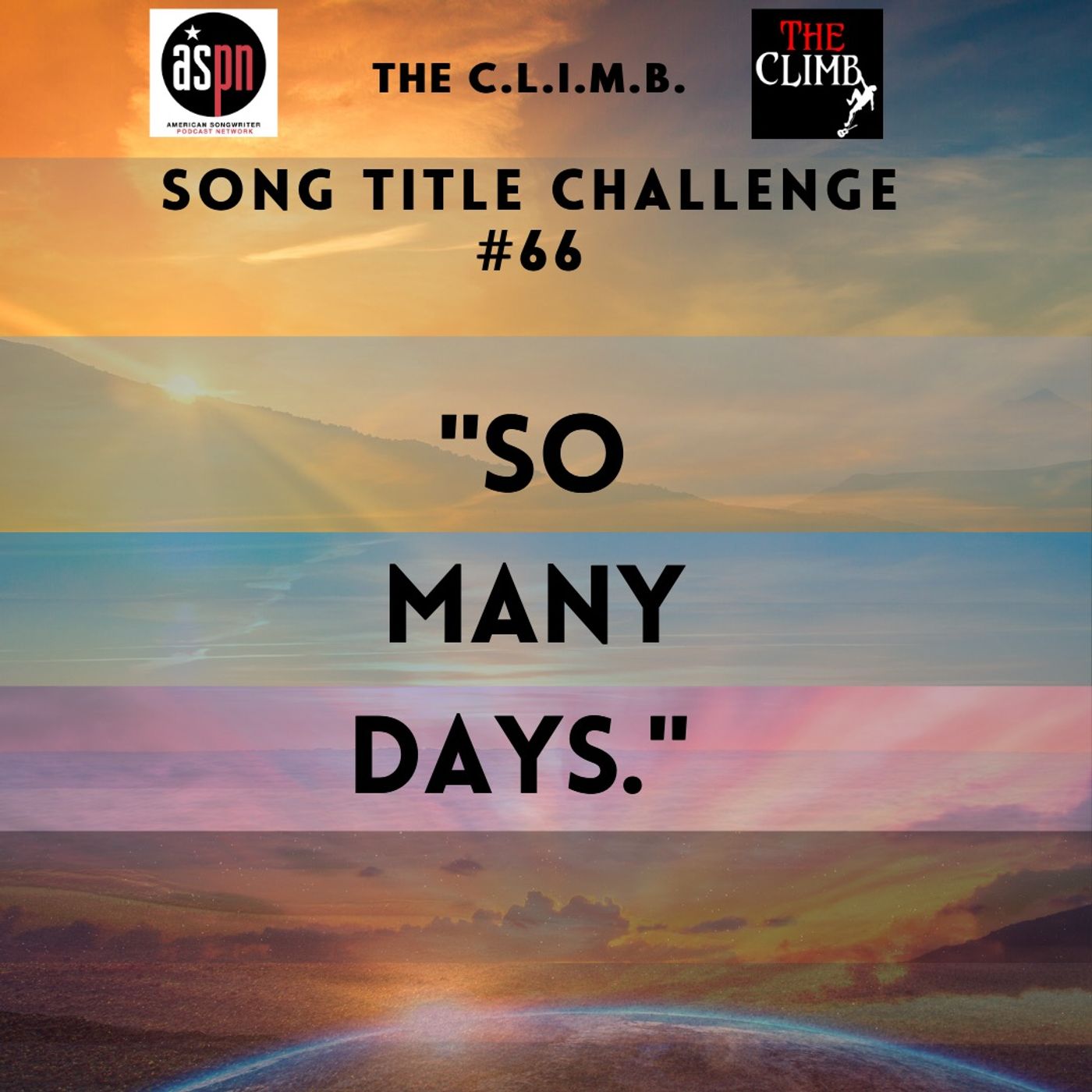 Song Title Challenge 069: "So Many Days."