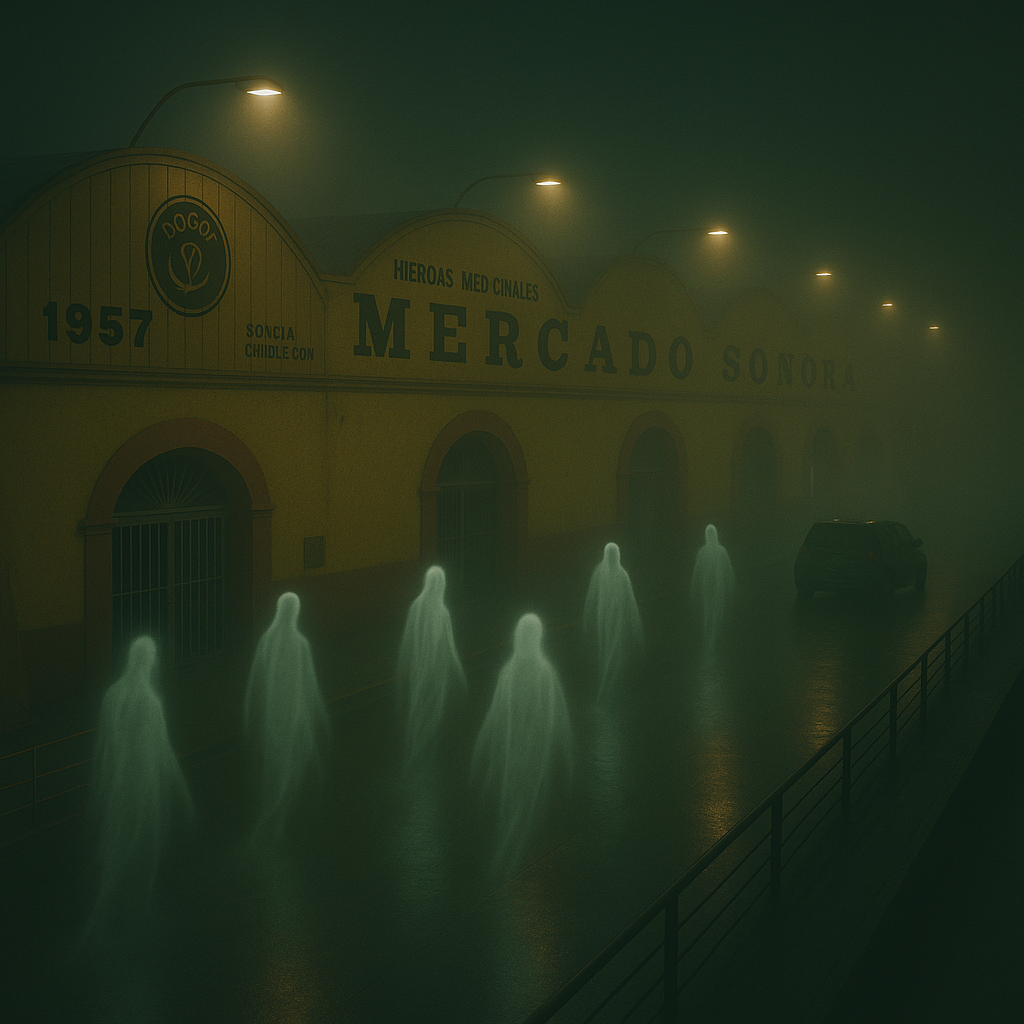 ESPIRITUS Y SERES OSCUROS HABITAN EN EL MERCADO DE SONORA - RELATOS ATERRADORES DE LA MERCED