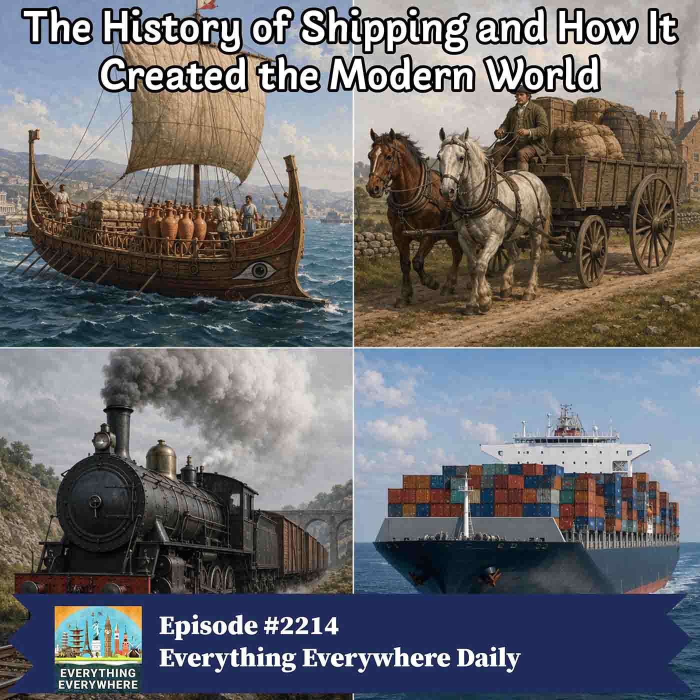 The History of Shipping and How It Created the Modern World