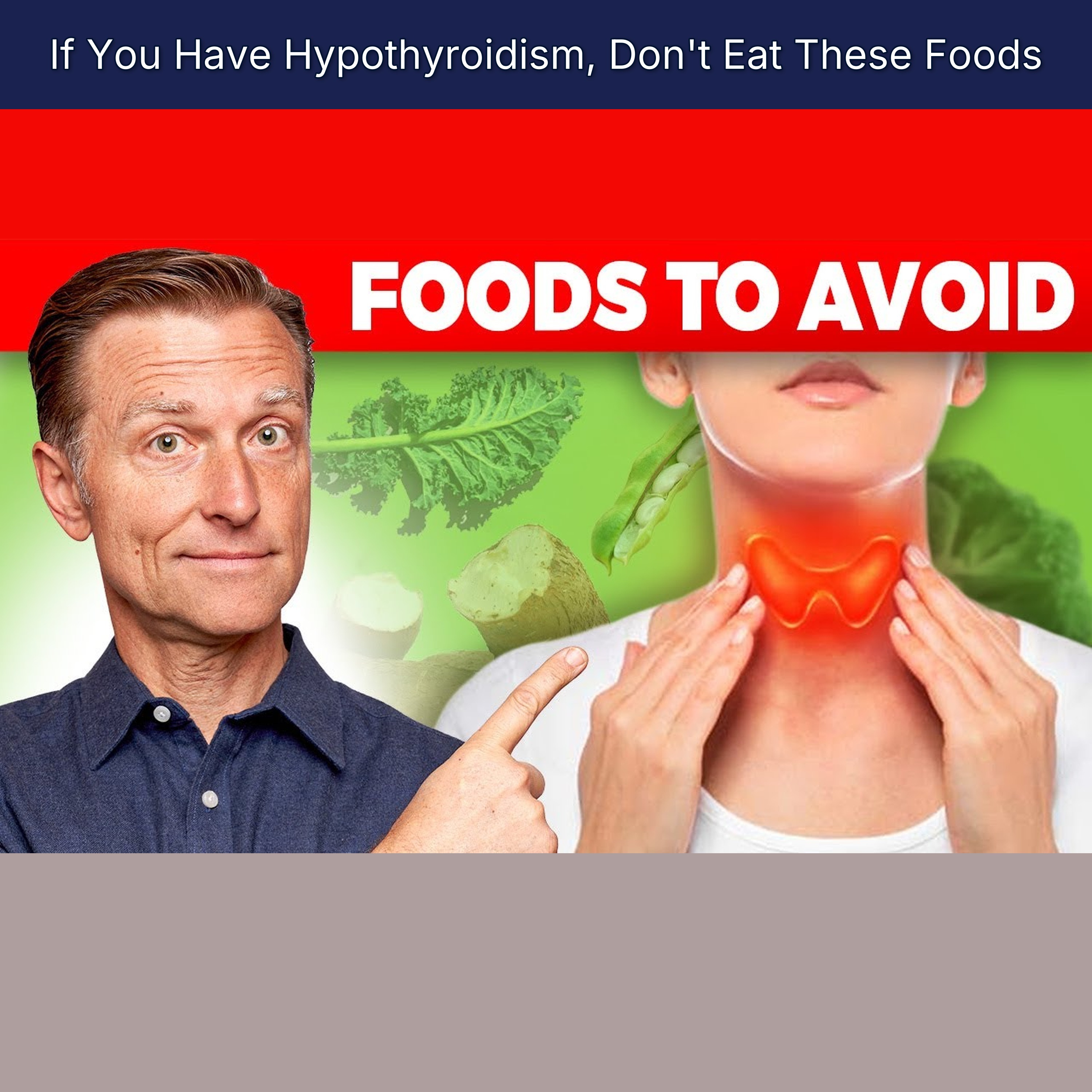 If You Have Hypothyroidism, Don't Eat These Foods