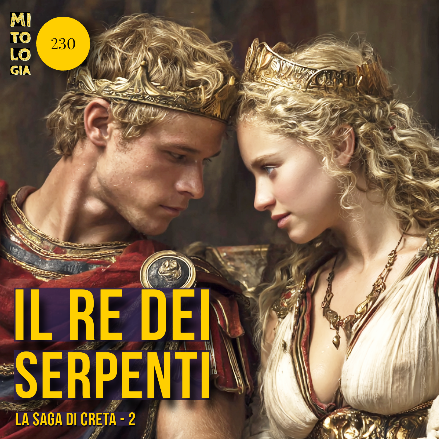 230 - La Saga di Creta Ep 2 - Minosse, il re dei serpenti
