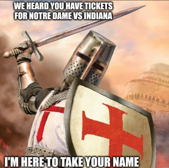 Declaring our crusade for Notre Dame VS Indiana episode artwork