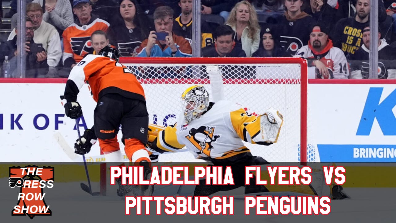 Philadelphia Flyers vs. Pittsburgh Penguins (12/1/25) - The Press Row Show: Pregame, INTs, Postgame Philadelphia Flyers vs. Pittsburgh Penguins (12/1/25) - The Press Row Show: Pregame, INTs, Postgame
