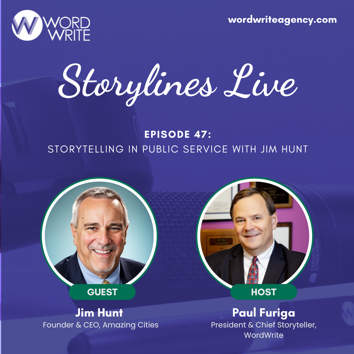 Storytelling in Public Service with Jim Hunt