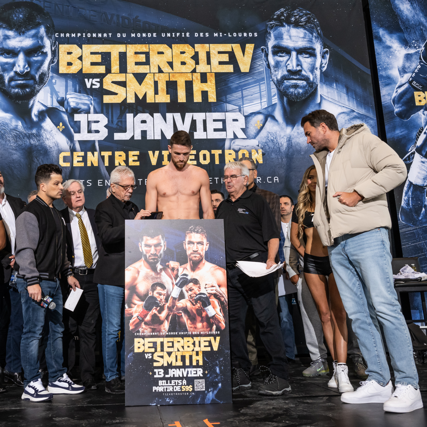 Eddie Hearn In Quebec Talks Artur Beterbiev Vs Callum Smith