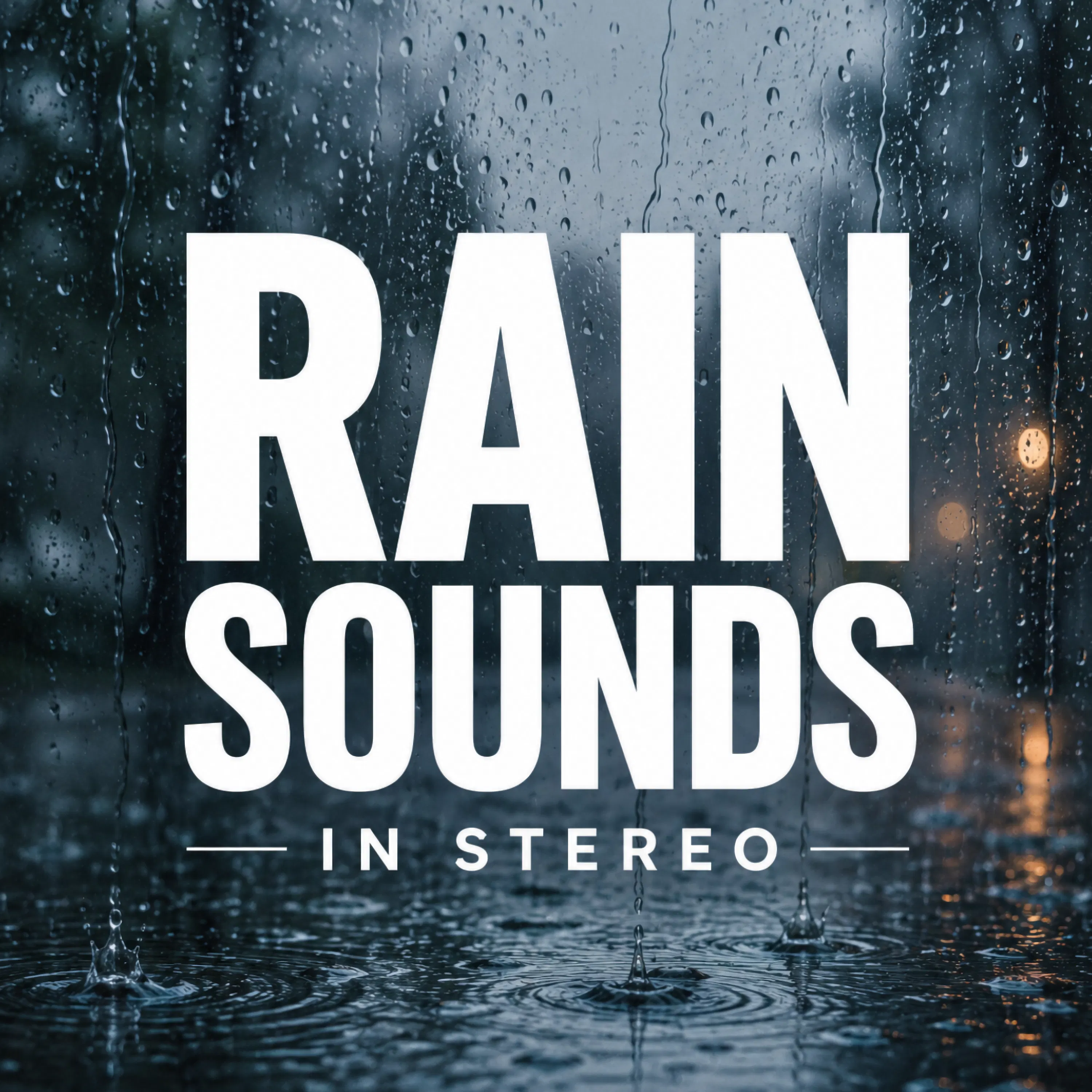 Autumn Night Rain Sounds: Gentle Drizzle