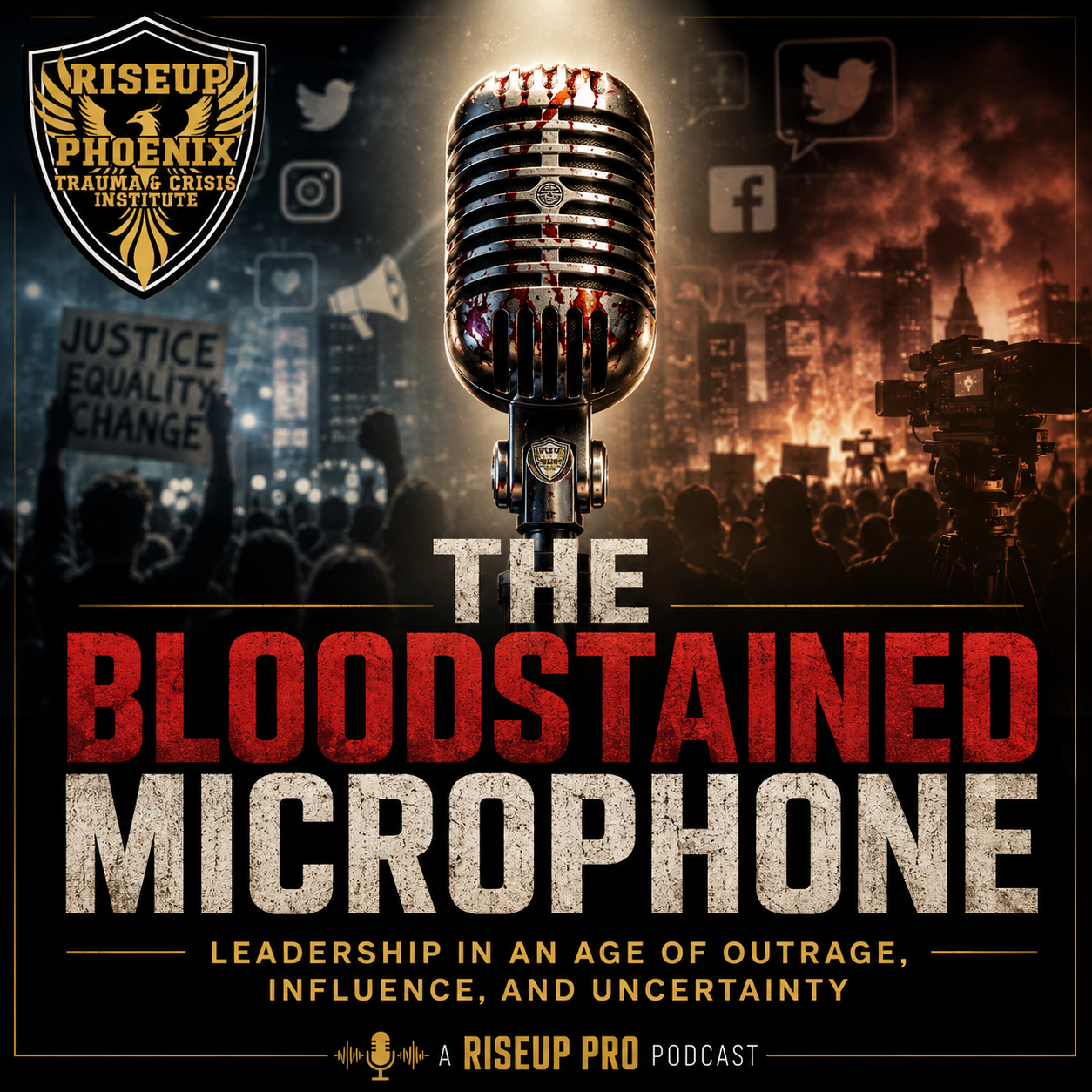 The Bloodstained Microphone episode artwork
