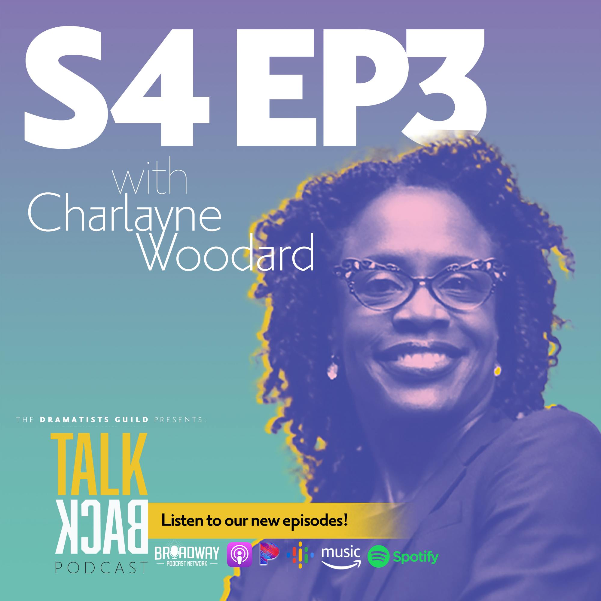 S4E3 There is No Such Thing as Failure Unless You Don’t Get in the Game:  A conversation with Charlayne Woodard