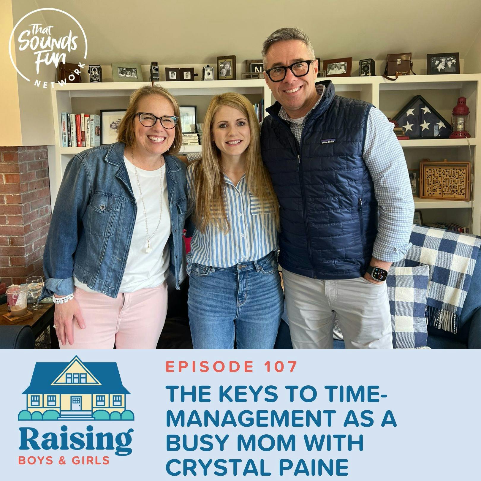 Episode 107: The Keys to Time-Management as a Busy Mom with Crystal Paine