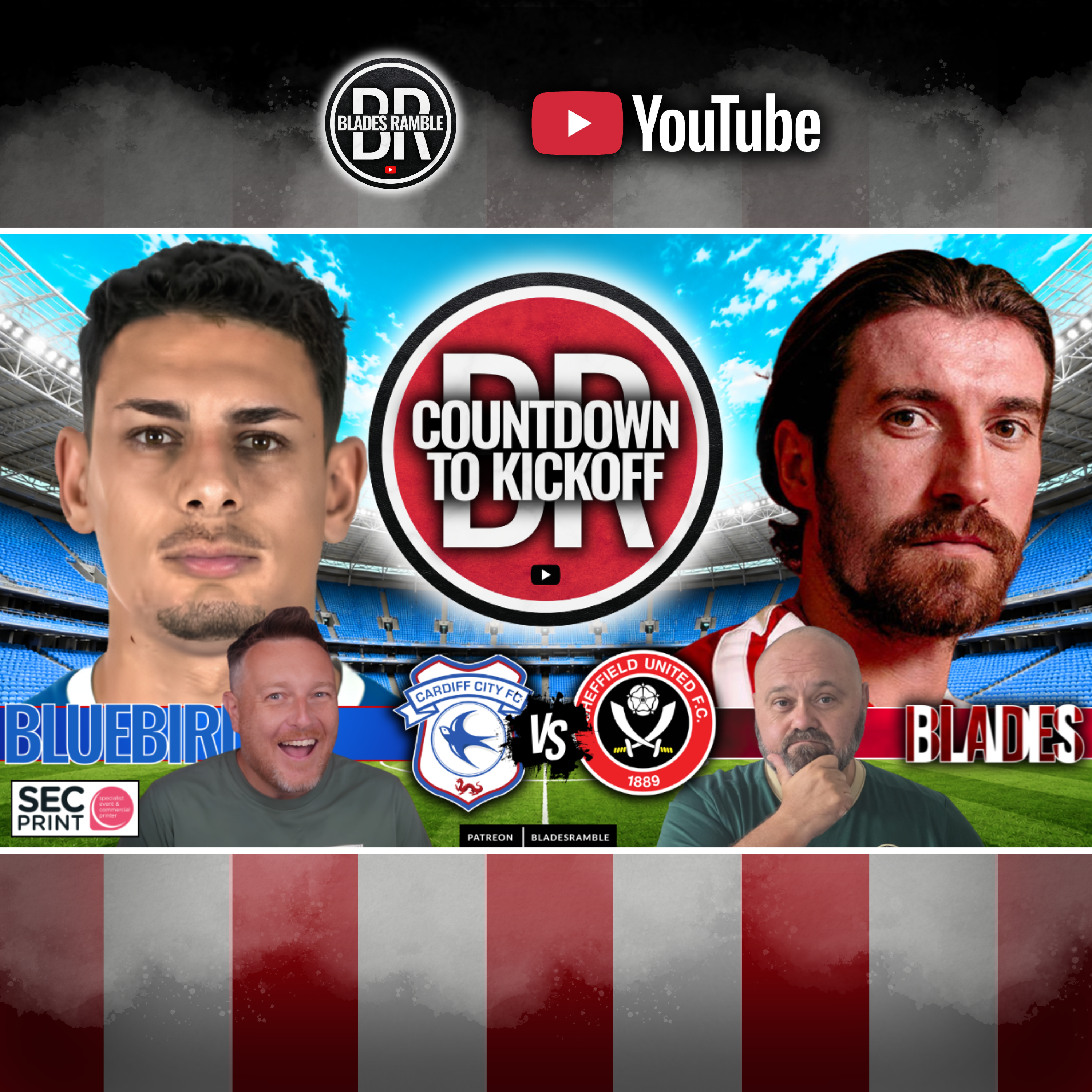 📺⚔️ CAN THE BLADES GO BACK-TO-BACK? | CARDIFF CITY v SHEFFIELD UNITED | LIVE WATCHALONG ⚔️📺