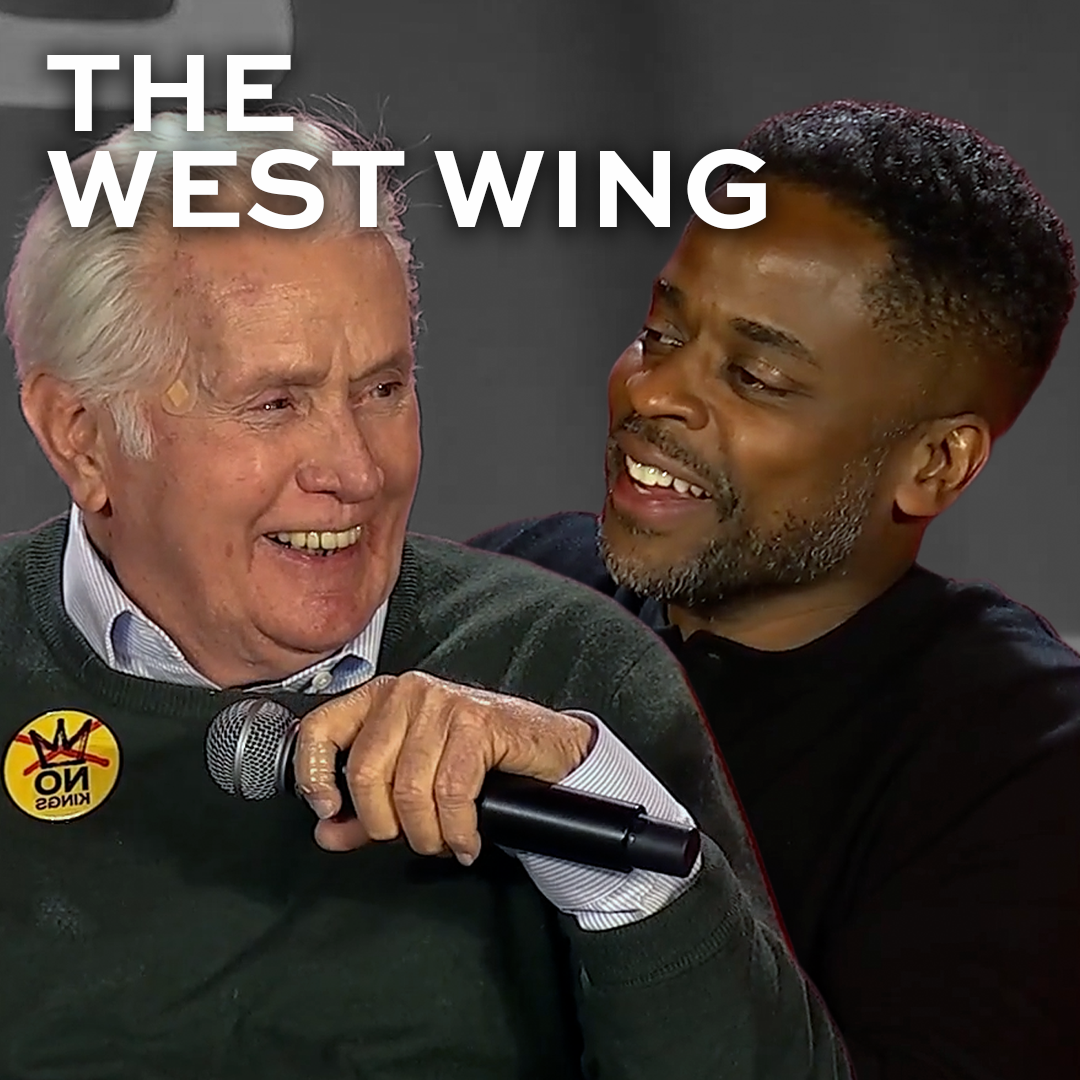 THE WEST WING reunion (Martin Sheen & Dule Hill)