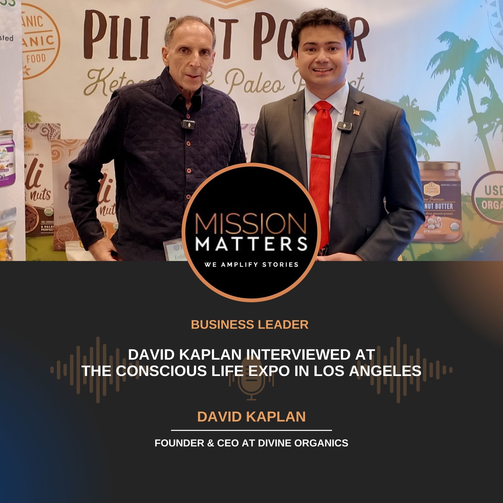 David Kaplan Interviewed at The Conscious Life Expo in Los Angeles