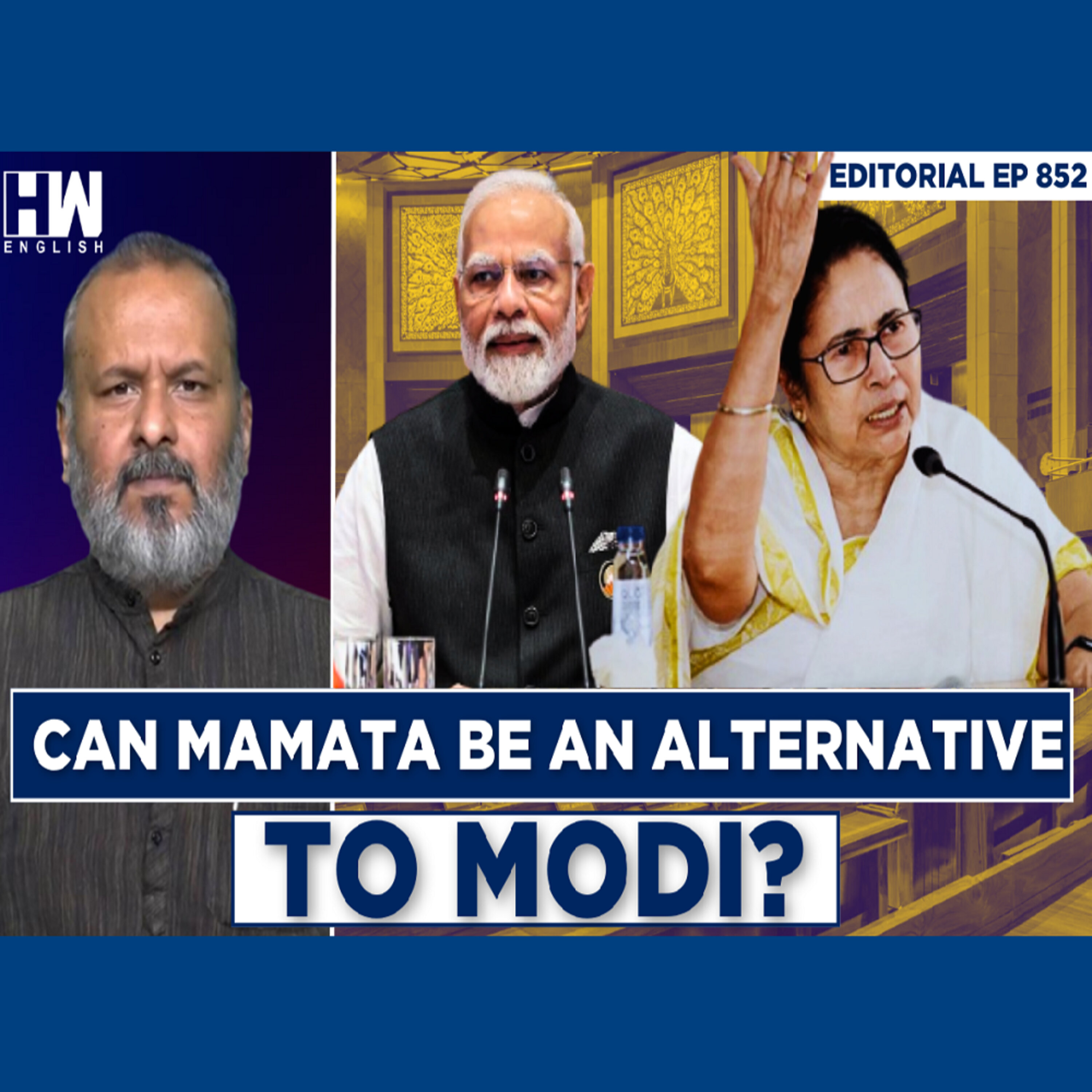 Editorial With Sujit Nair | Can Mamata Banerjee Be An Alternative To PM Modi?| Manipur | Sandeskhali episode artwork