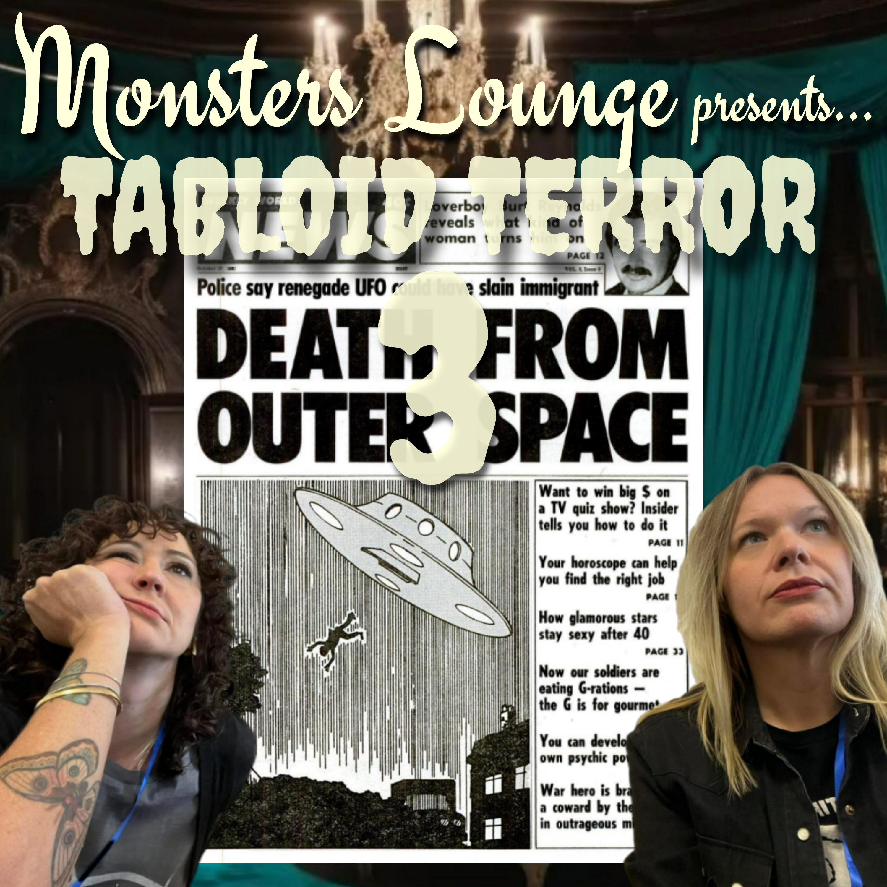 Tabloid Terror 3 - Monsters Lounge Podcast