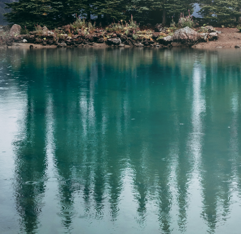 Light Rain Drops Falling on Lake: 3-Hour Tranquil Rainfall Sounds for Blissful Sleepiness
